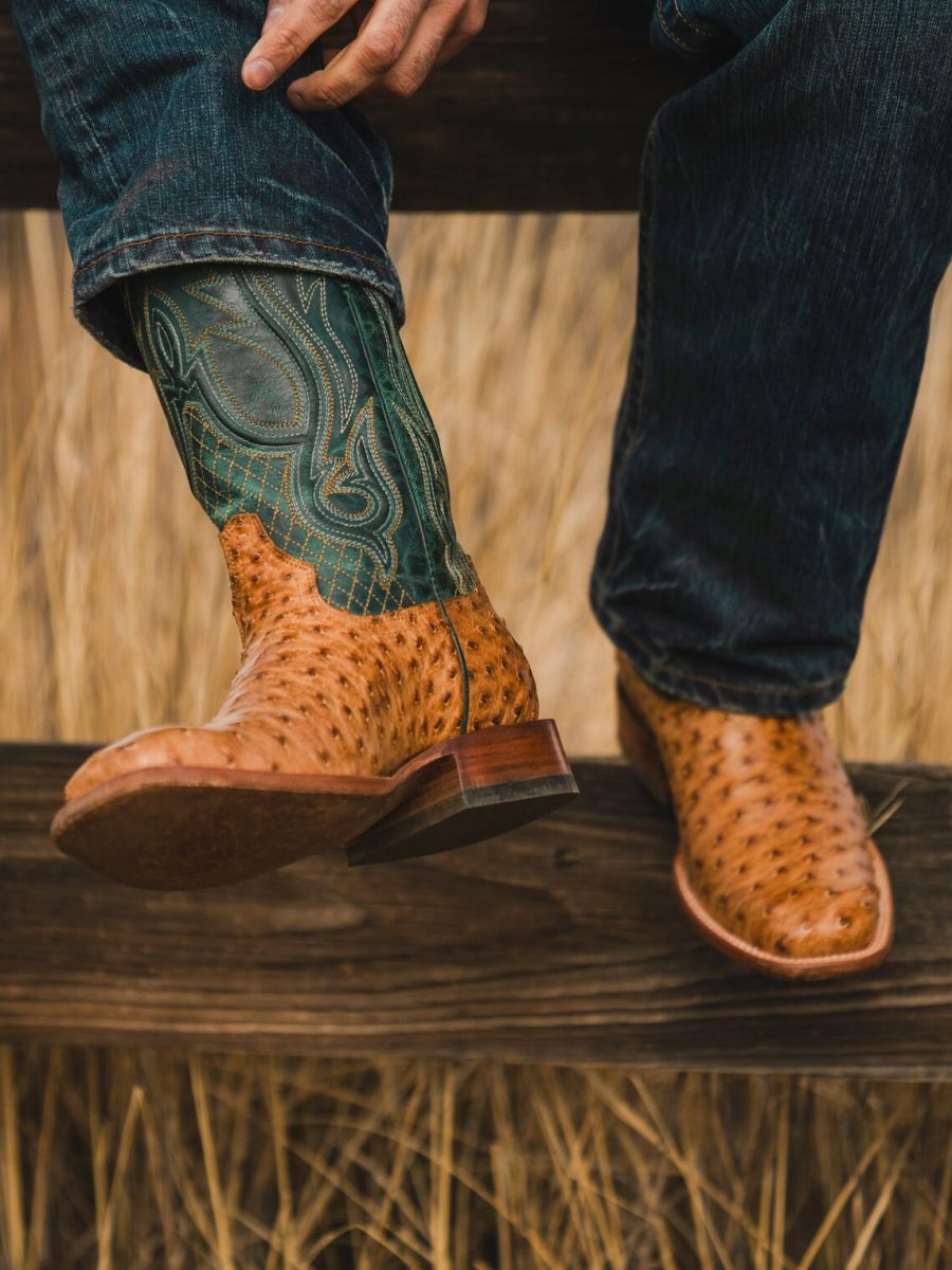 Ozzy Ostrich Boot