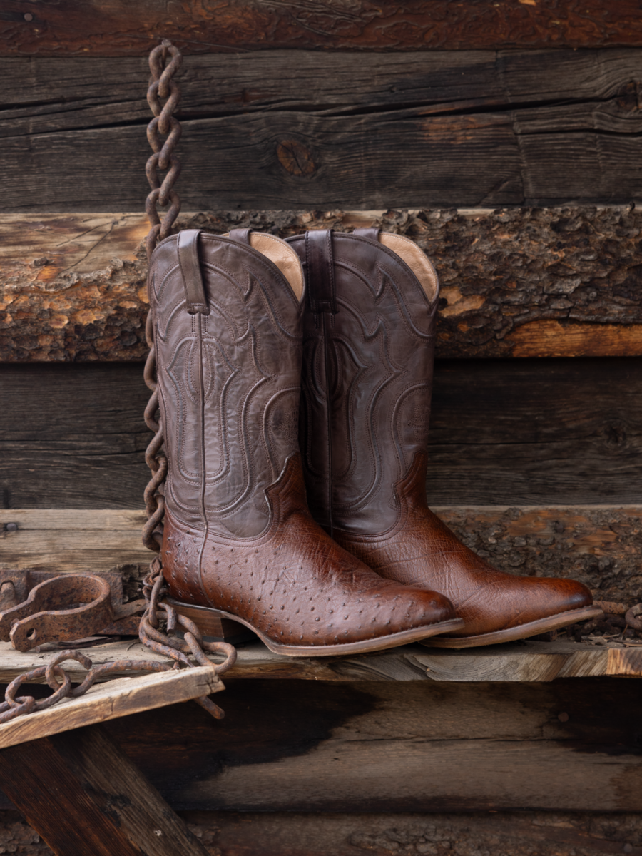 Chisholm Ostrich Boots