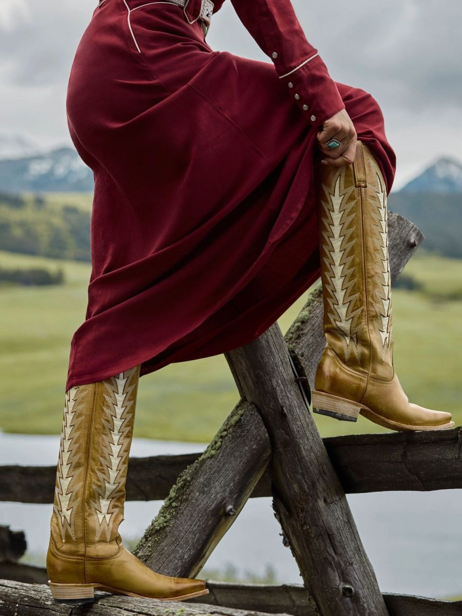 Twill Western Skirt