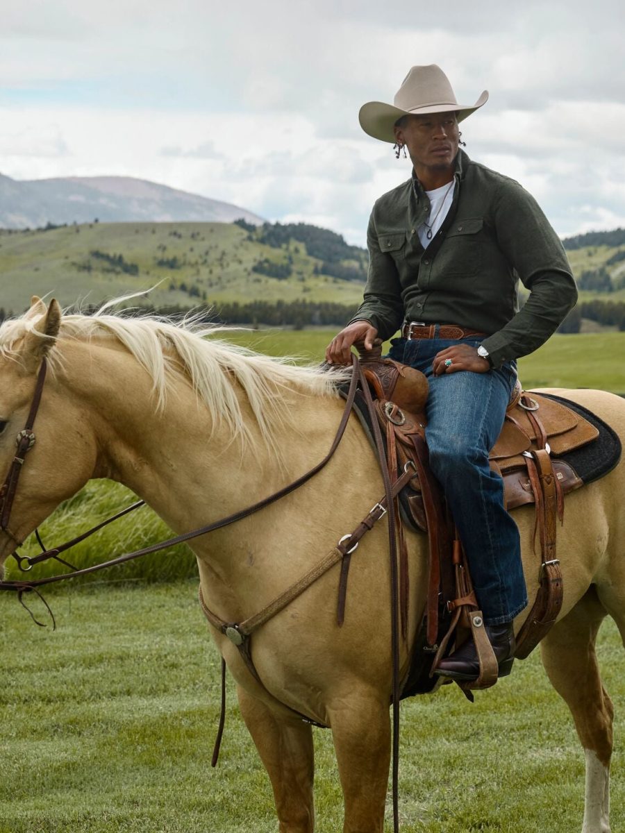 Brushed Heathered Flannel Shirt
