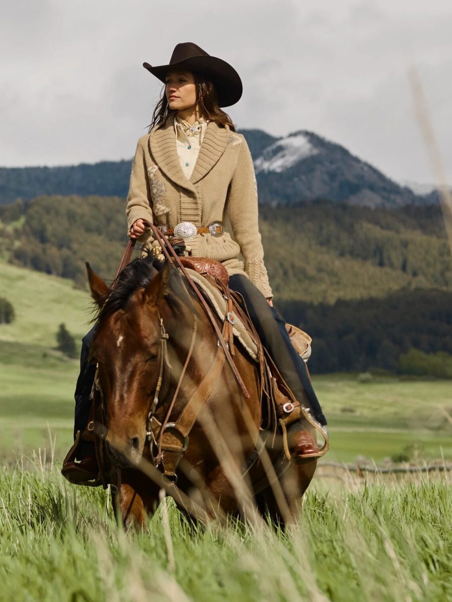 Western Shawl Cardigan