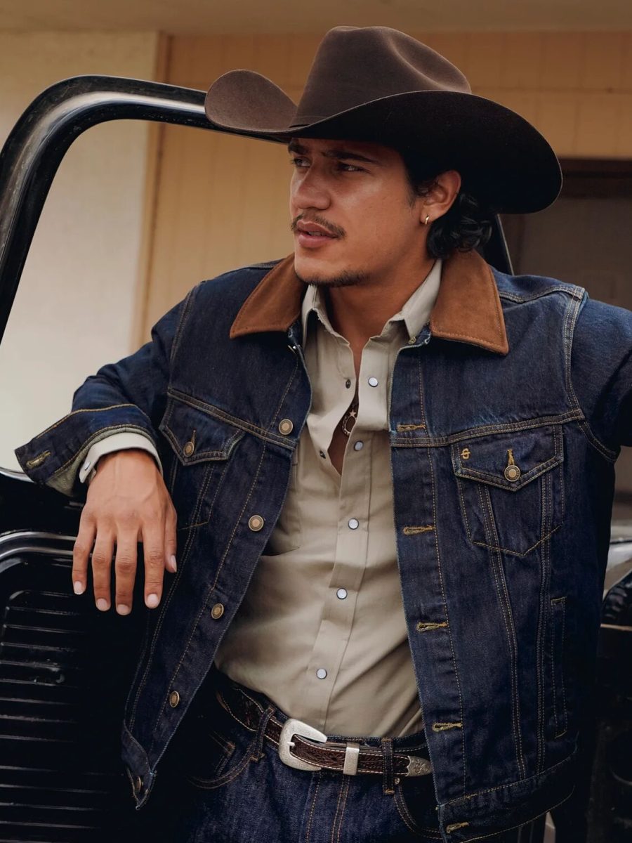 Olive Oxford Western Shirt