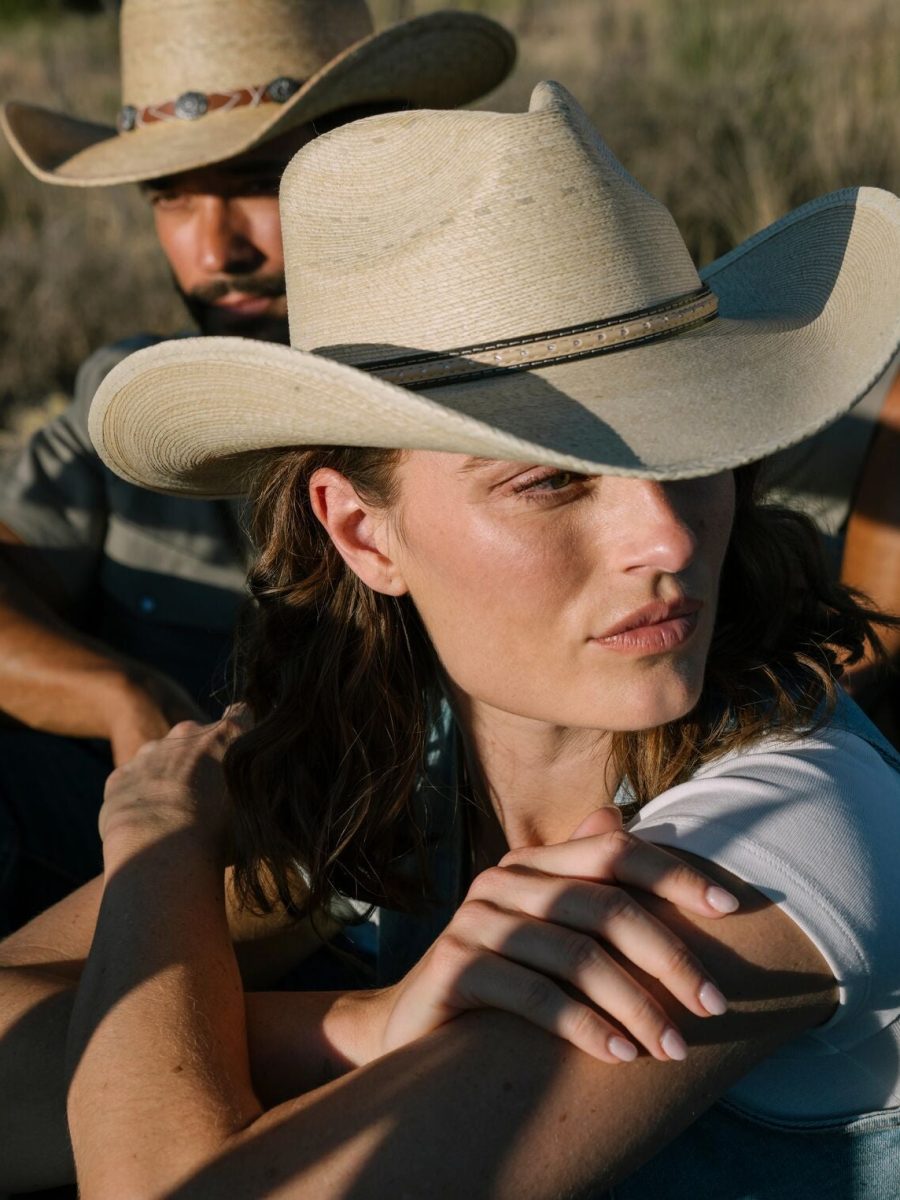 Sawmill Palm Leaf Western Hat