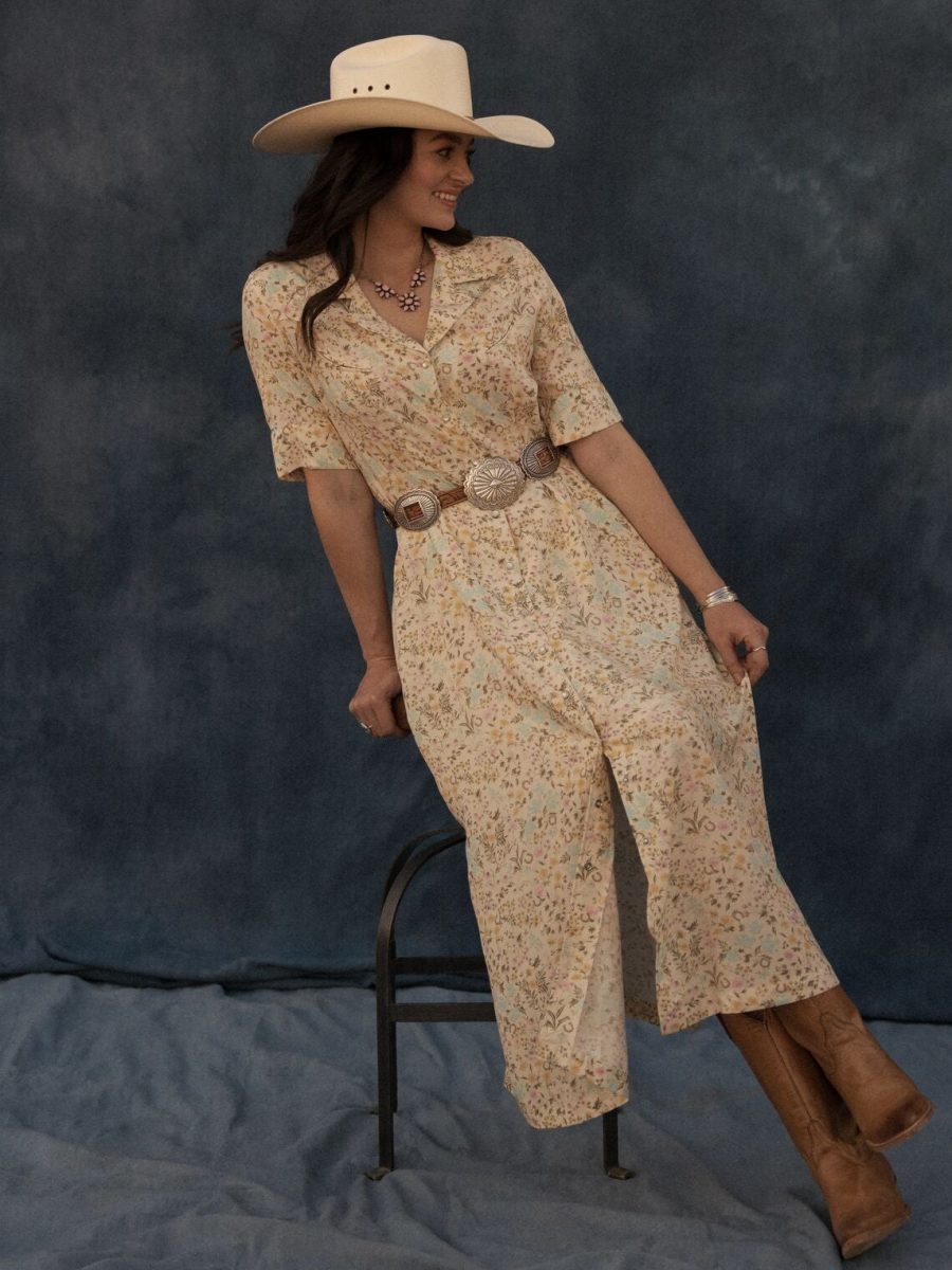 Prairie Floral Short Sleeve Dress