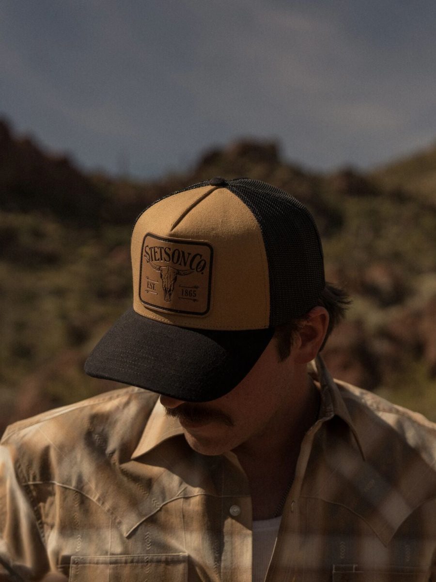 Longhorn Patch Trucker Hat