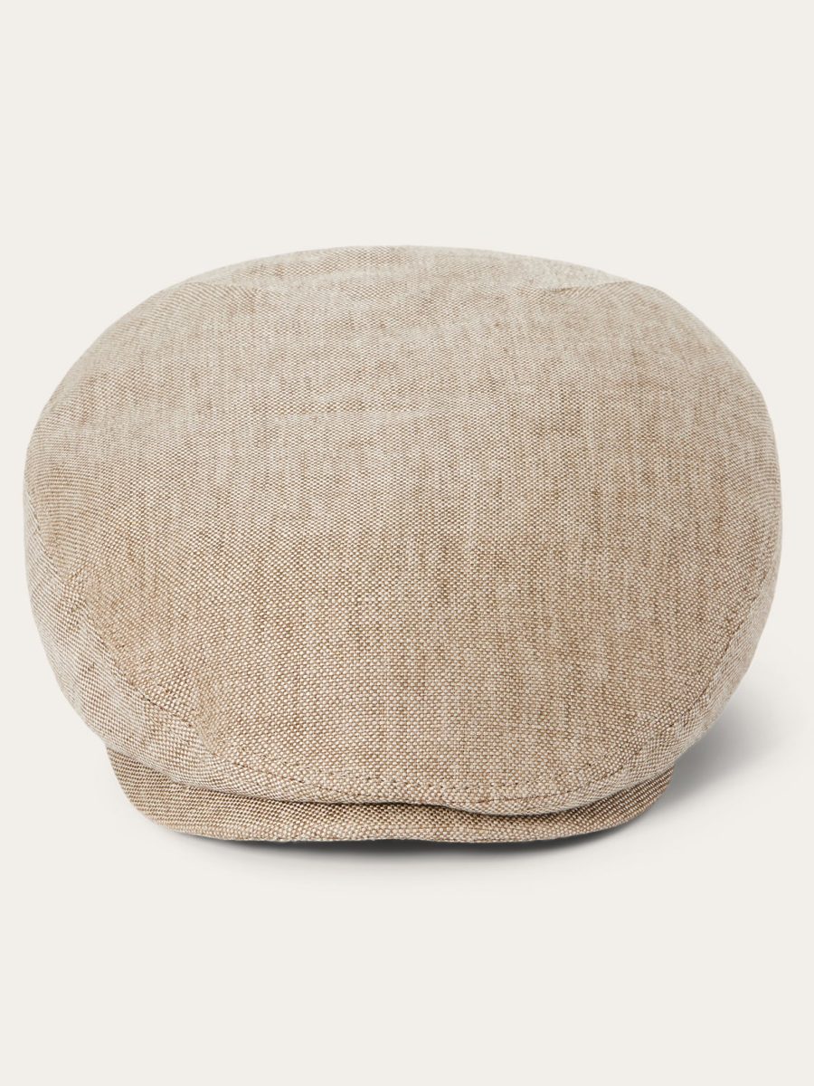 Linen Driver Cap
