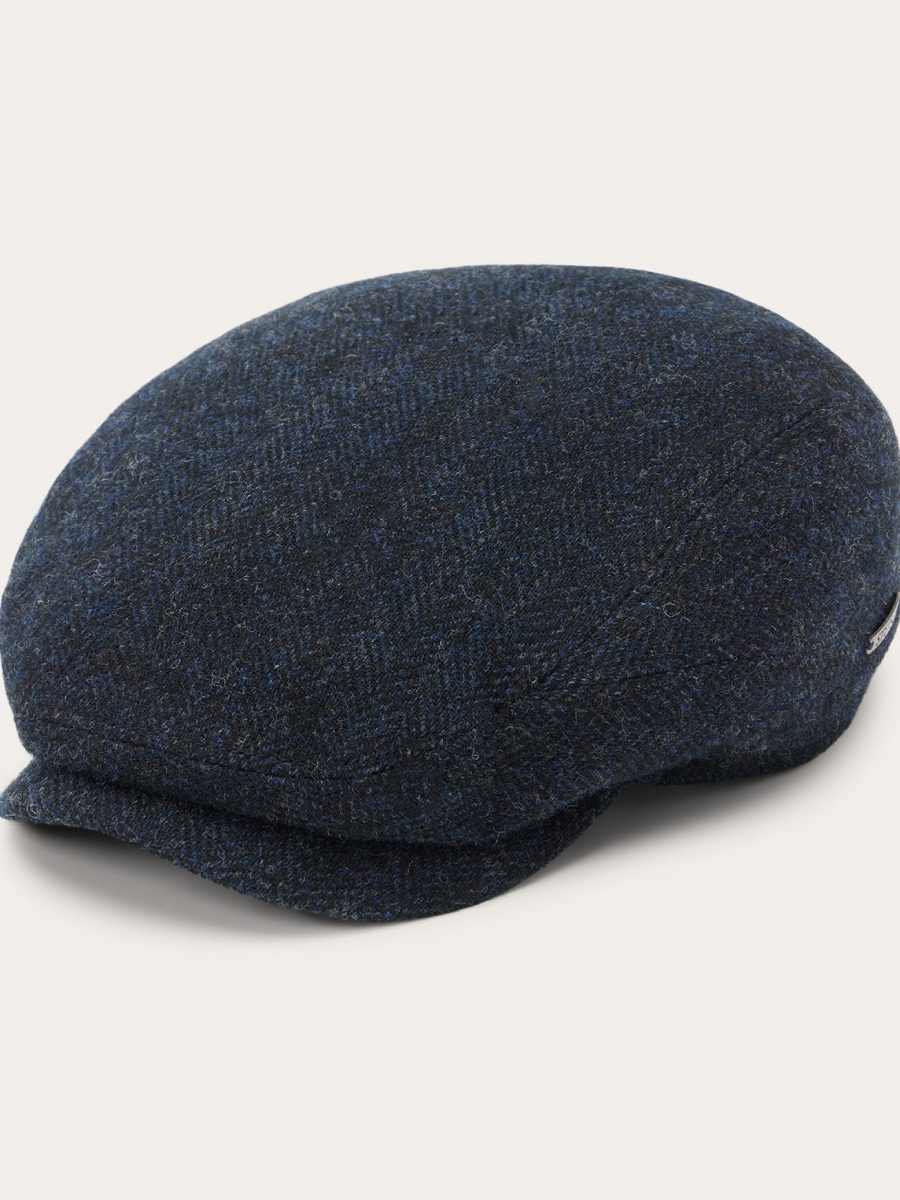 Wool Herringbone Driver Cap