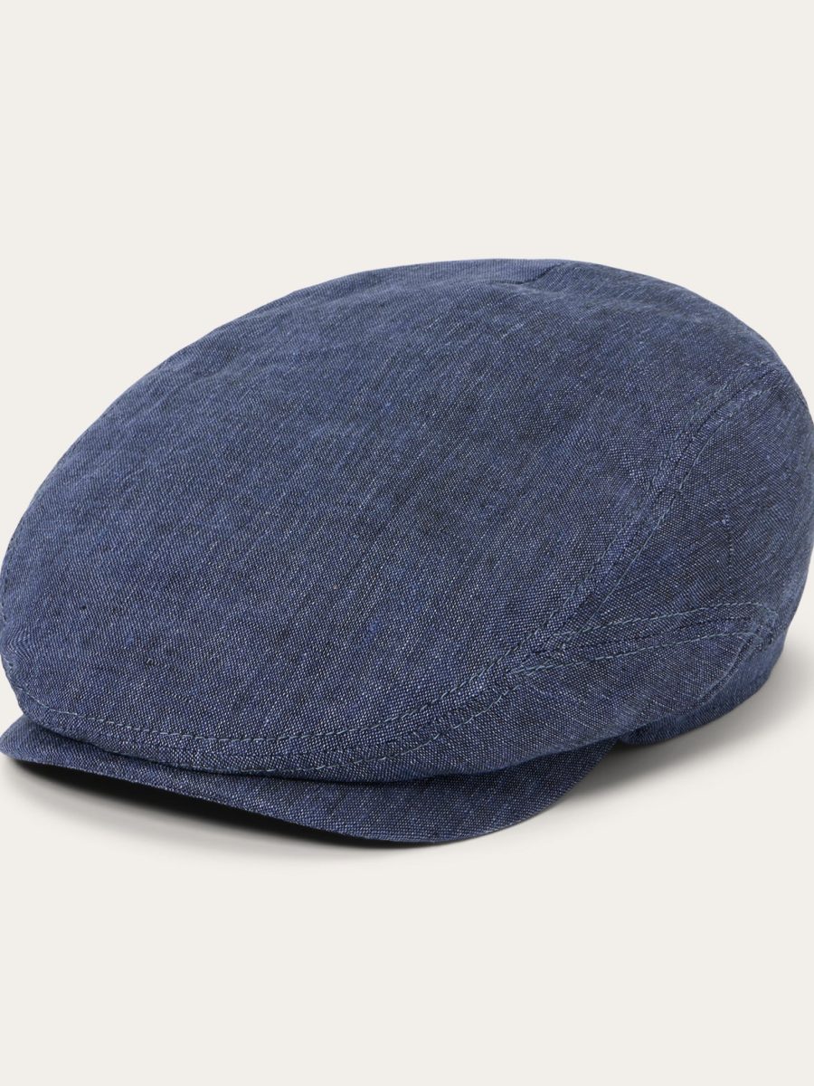 Linen Driver Cap