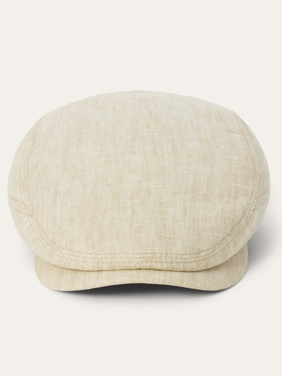 Premium Linen Driver Cap