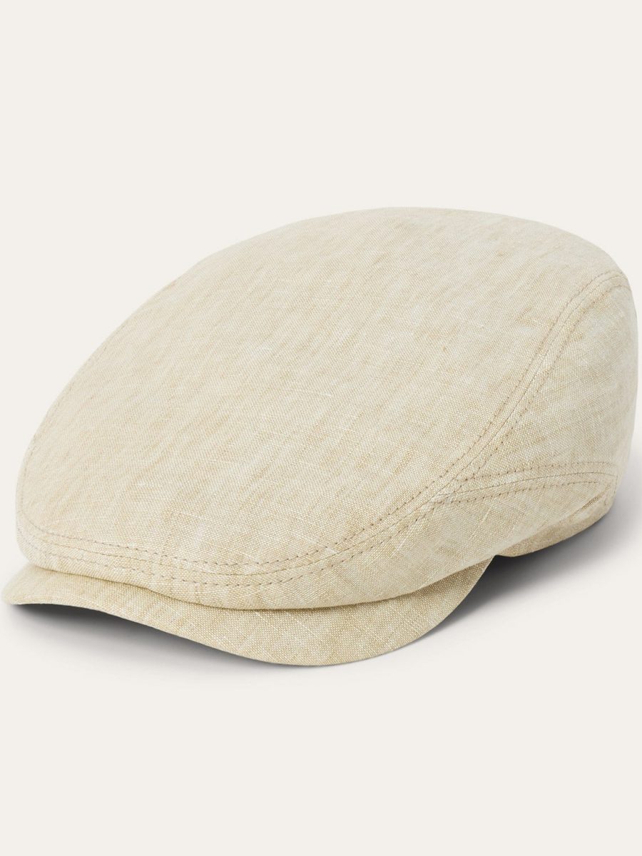 Premium Linen Driver Cap