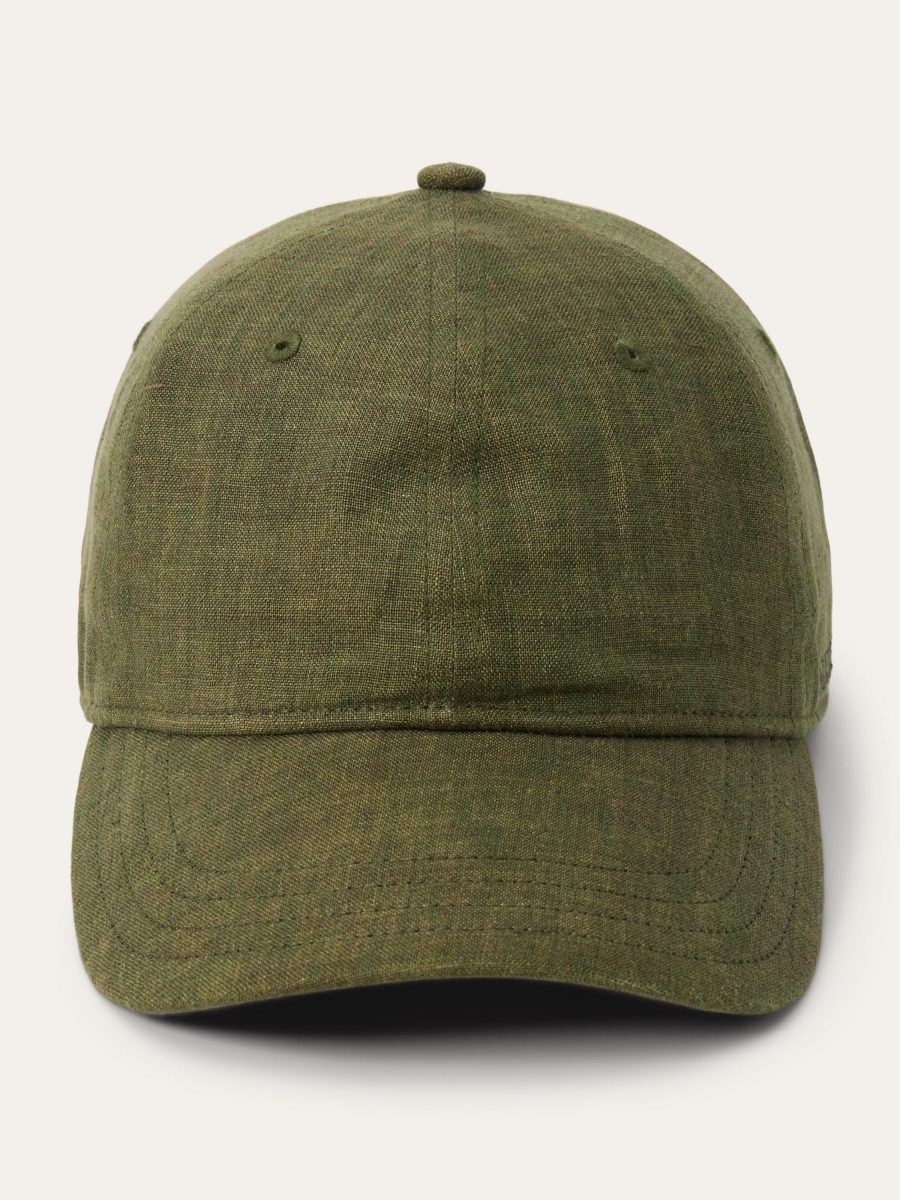 Linen Baseball Cap