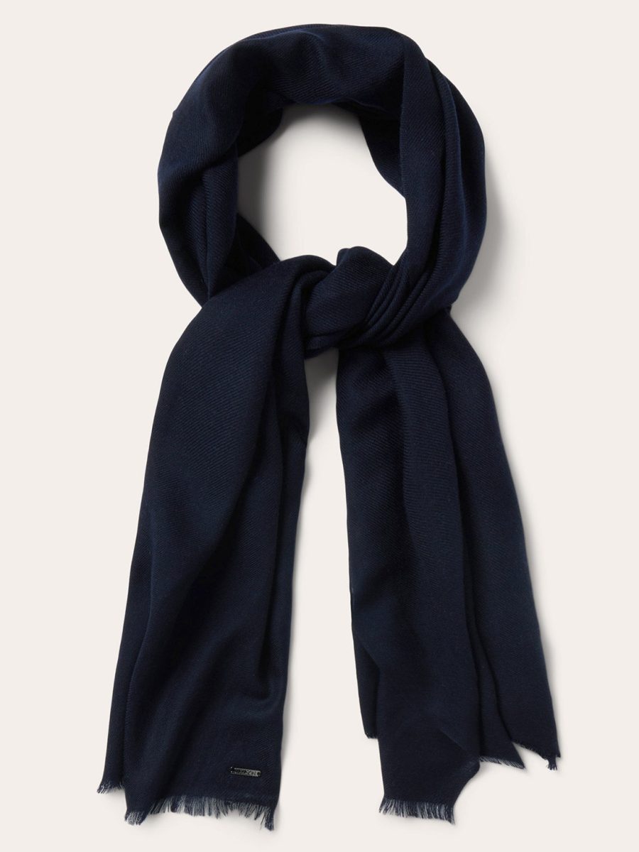 Wool Fringe Scarf