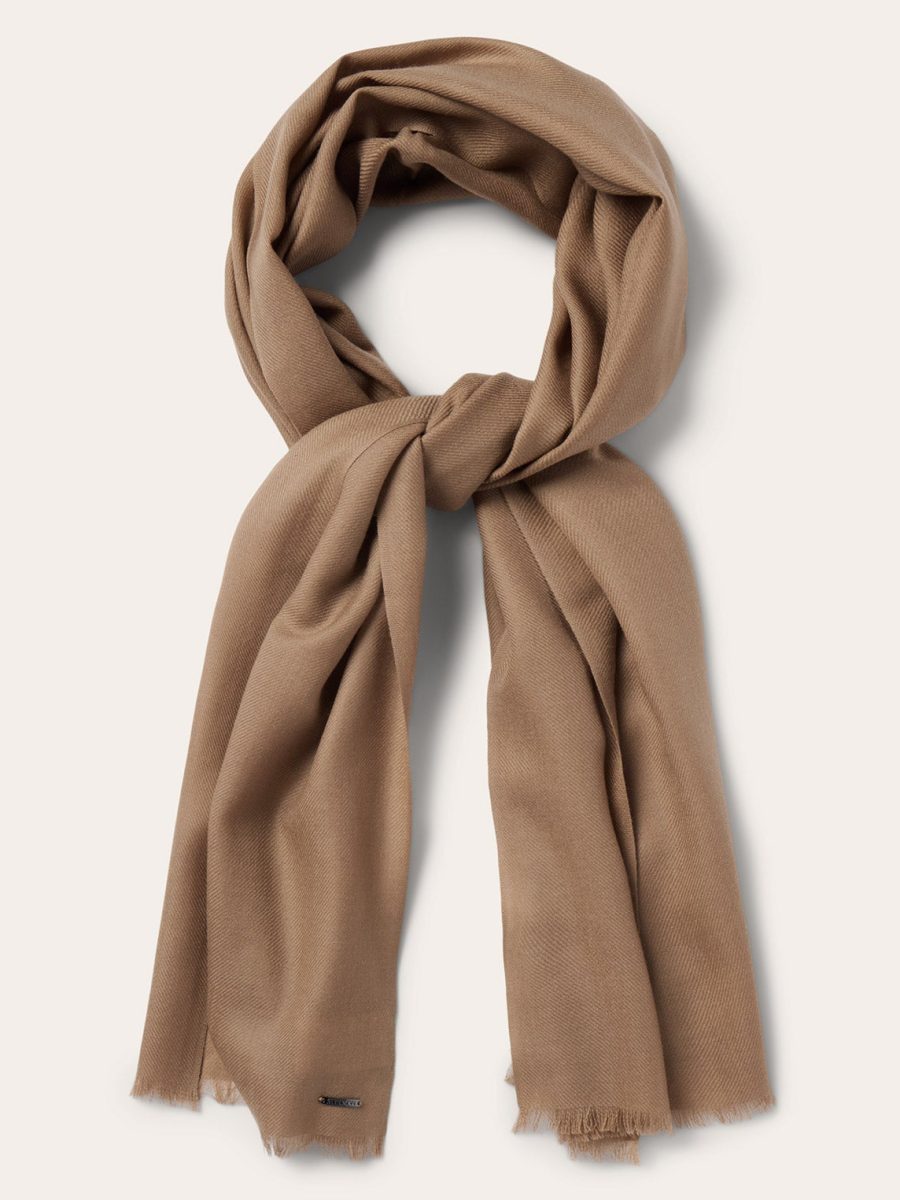 Wool Fringe Scarf