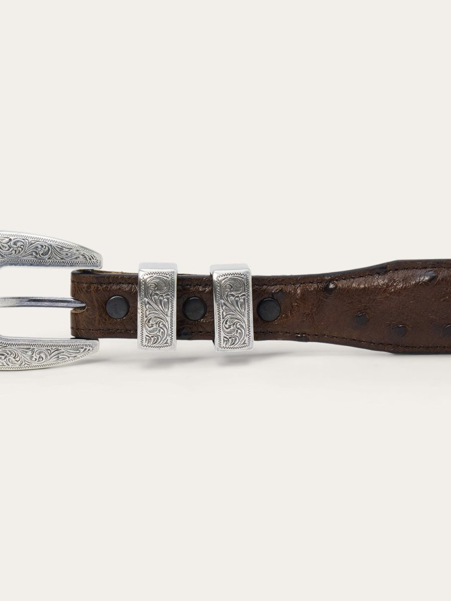 Ostrich Tapered Belt