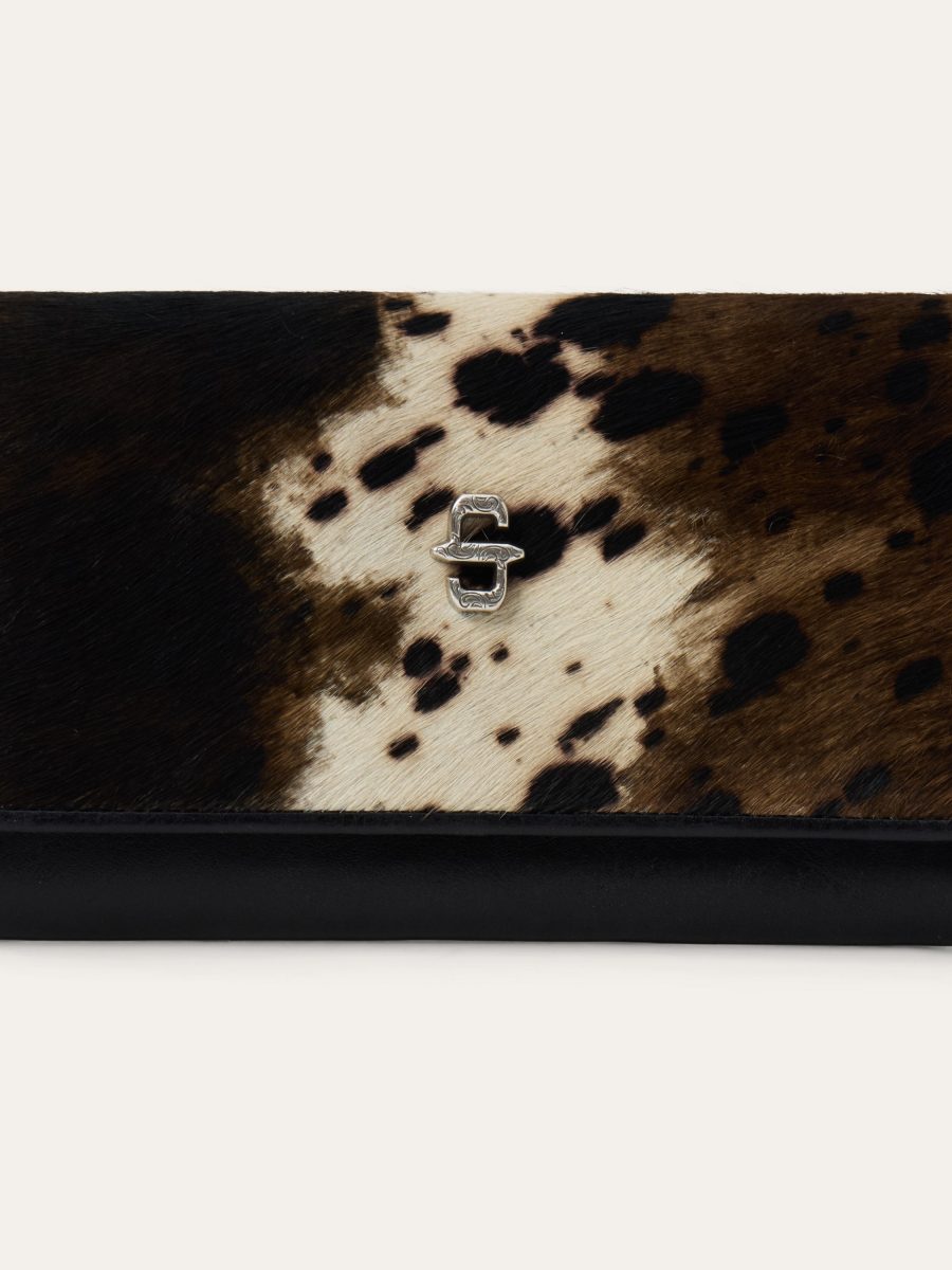 Hair-On-Hide Front Flap Wallet
