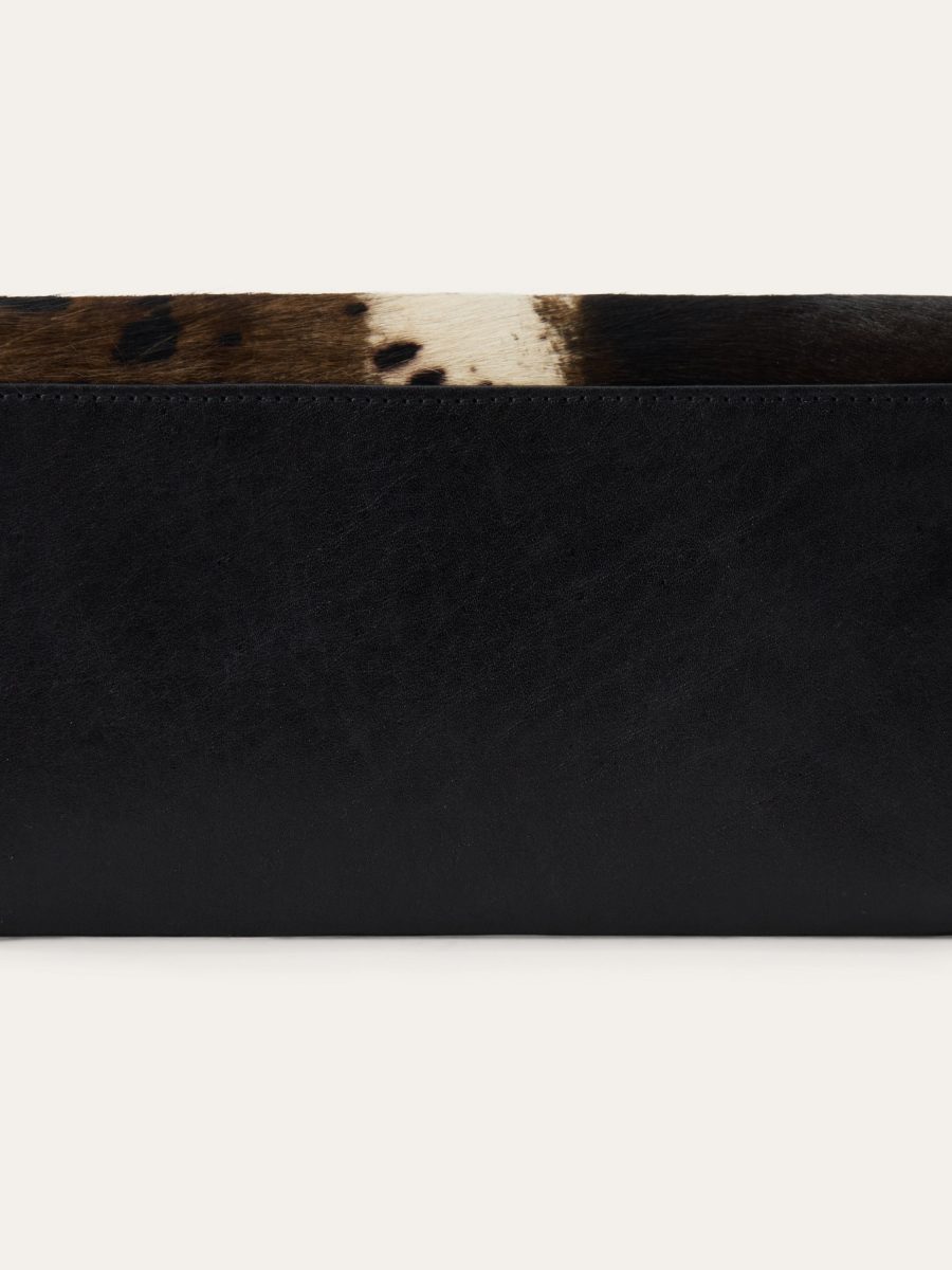 Hair-On-Hide Front Flap Wallet