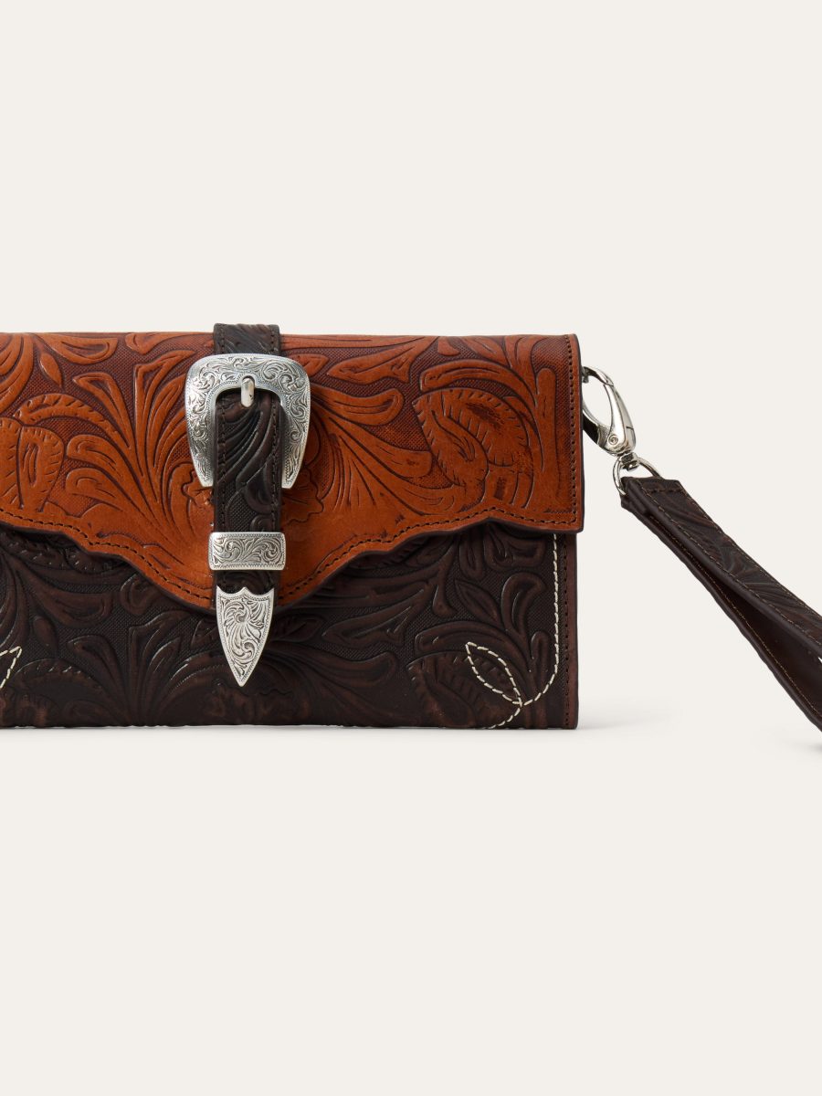 Tooled Clutch Wallet
