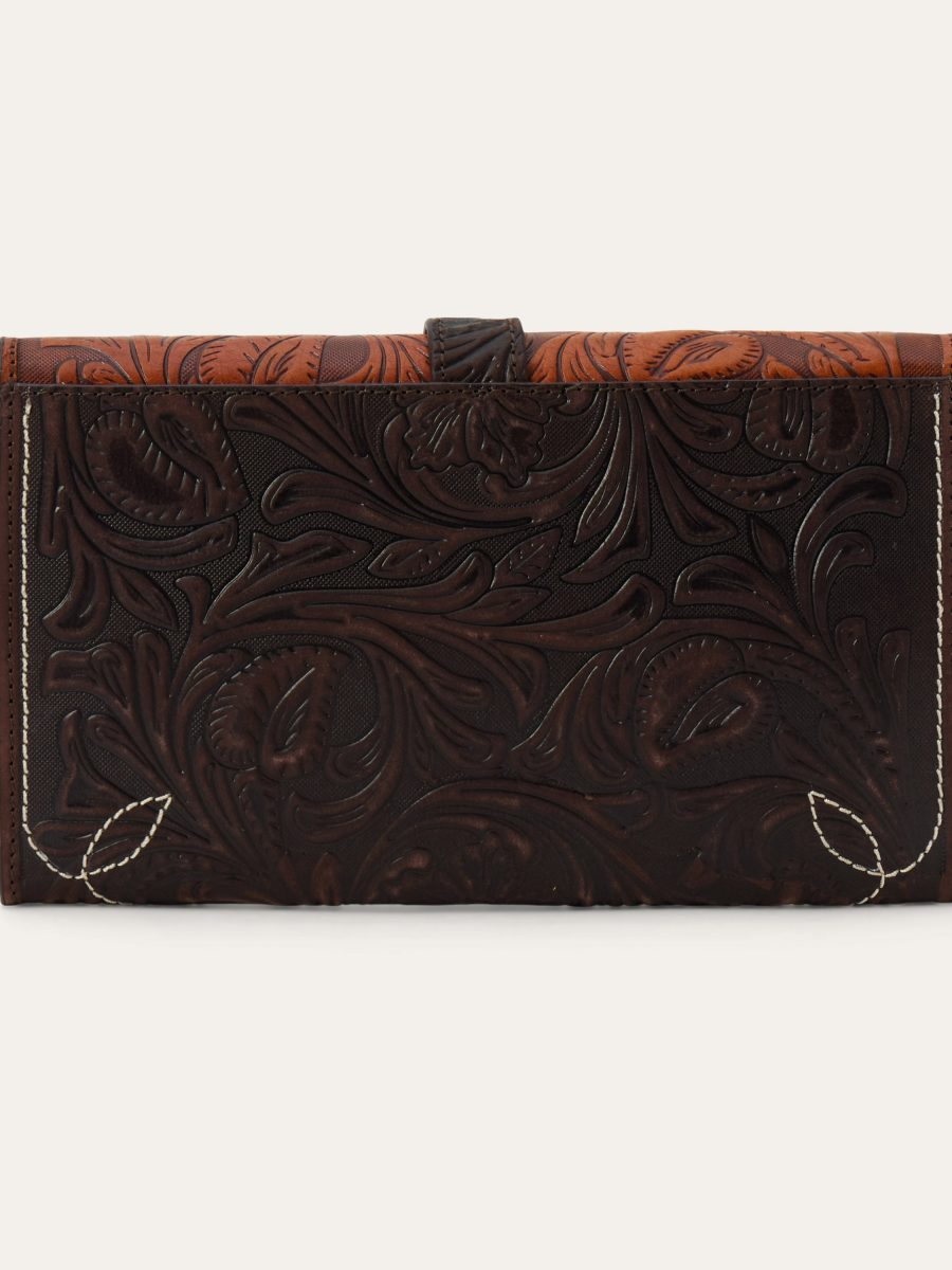 Tooled Clutch Wallet