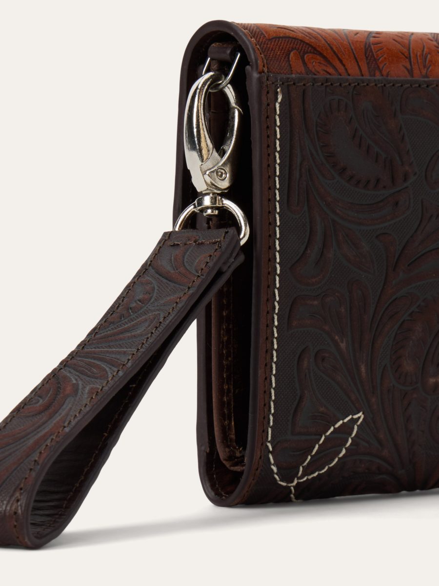 Tooled Clutch Wallet