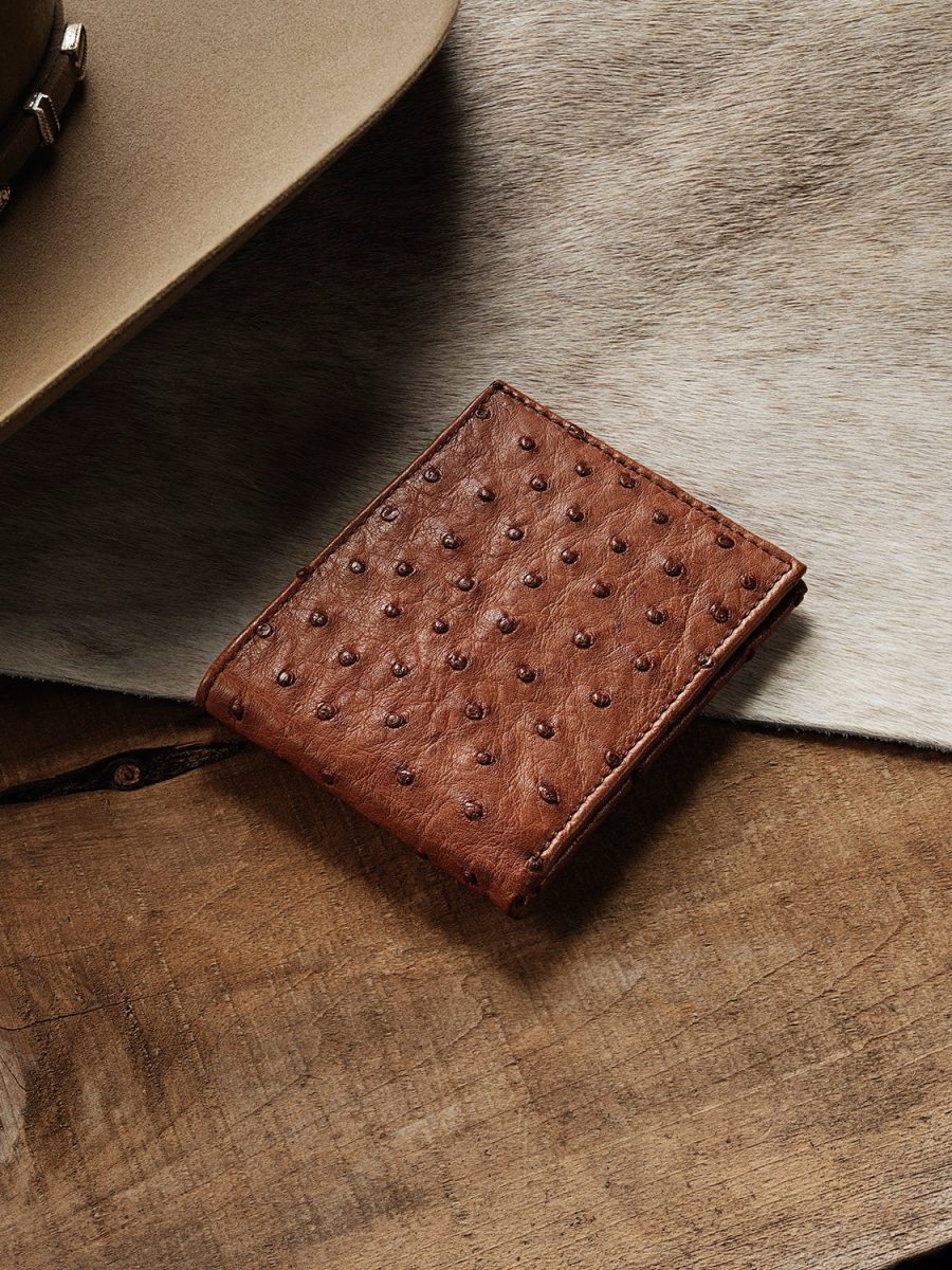 Ostrich Bi-Fold Wallet