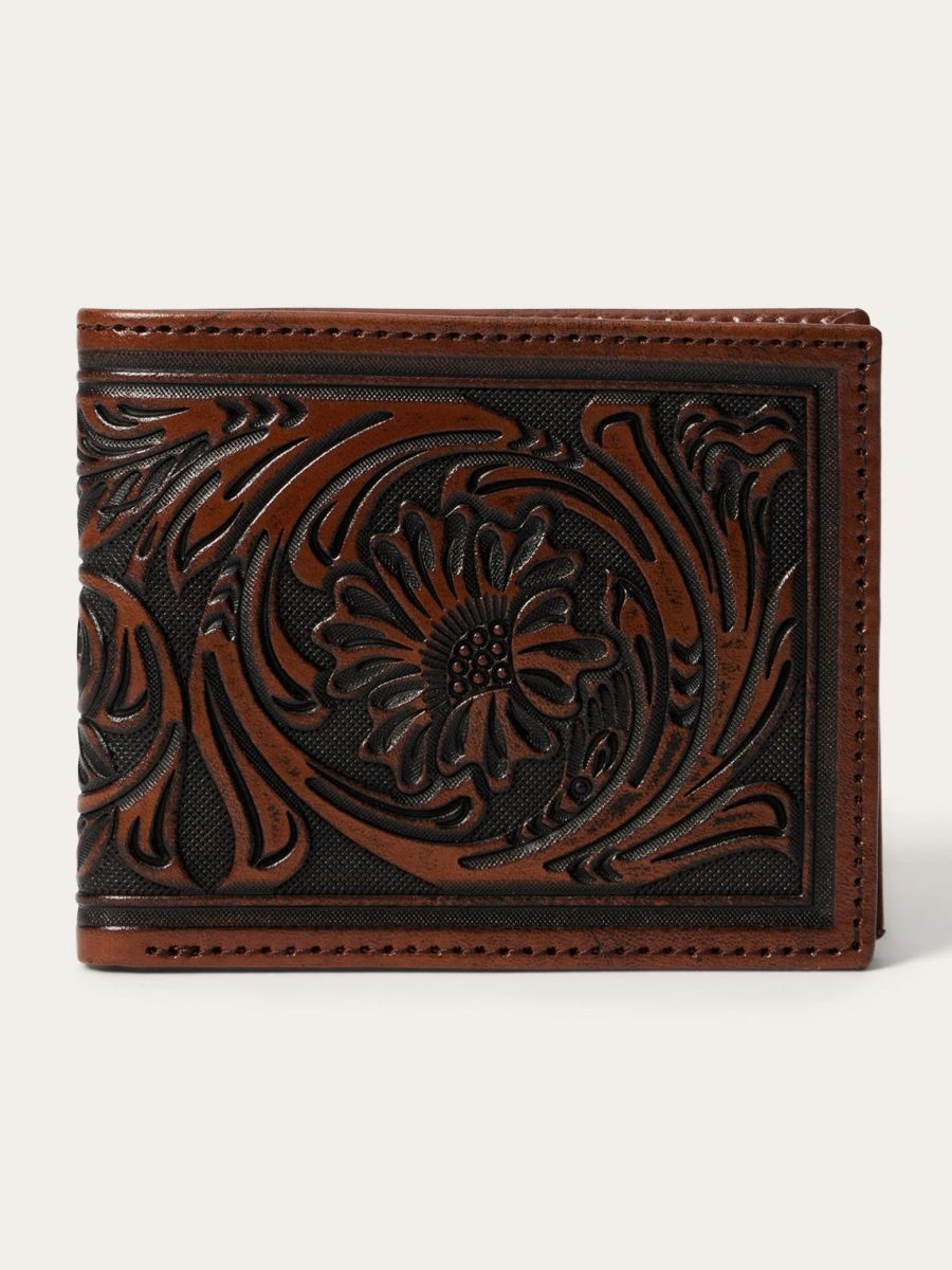 Tooled Bi-Fold Wallet