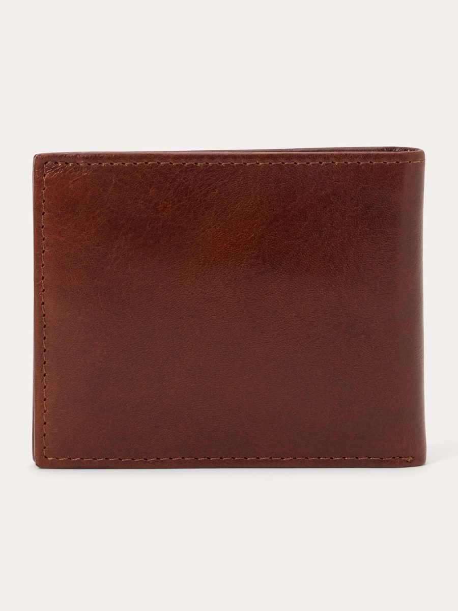 Basketweave Bi-Fold Wallet