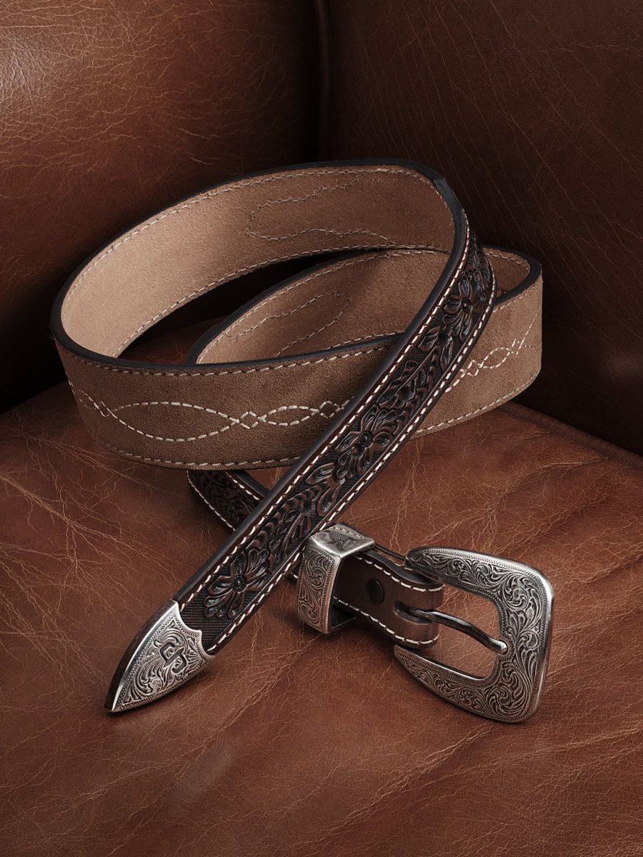 Tooled Tapered Belt