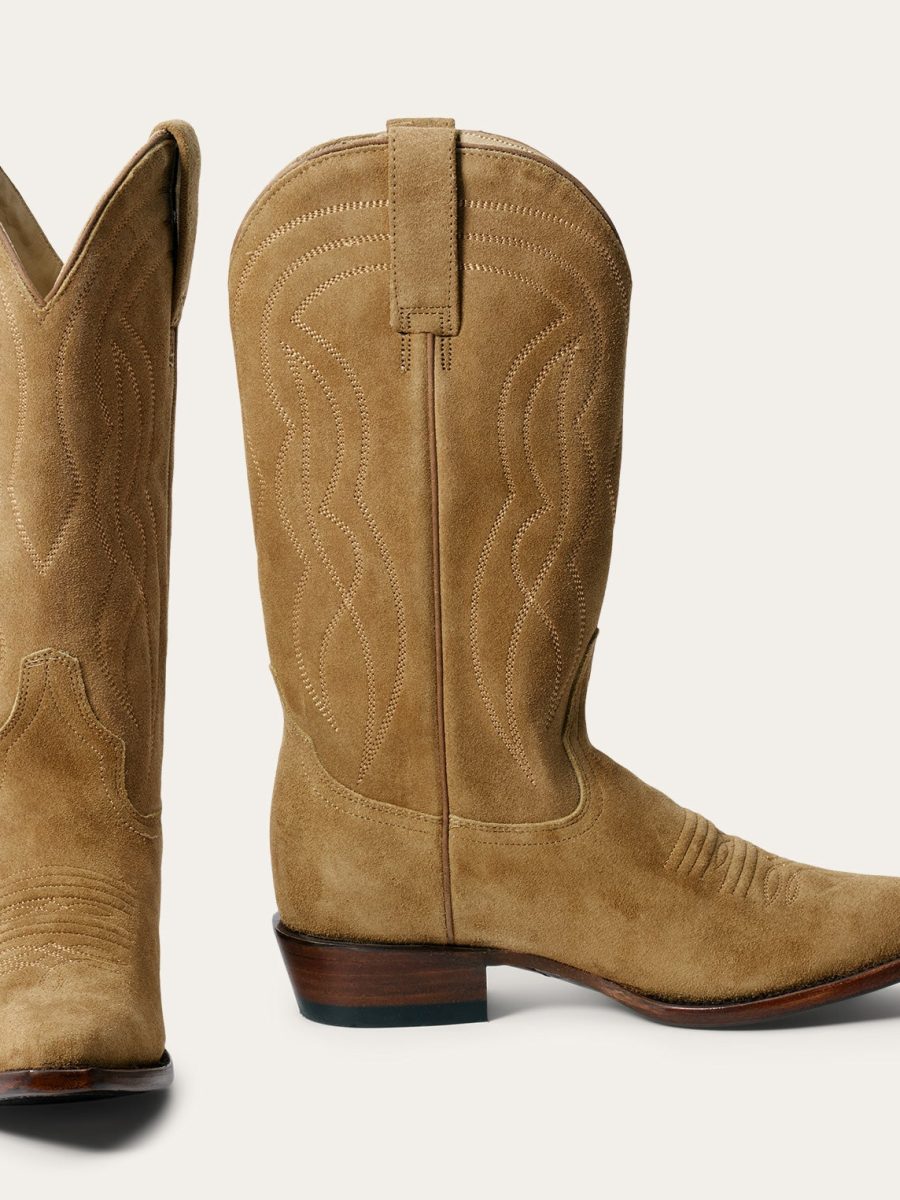 Stetson & THE GREAT. Suede Cowboy Boot
