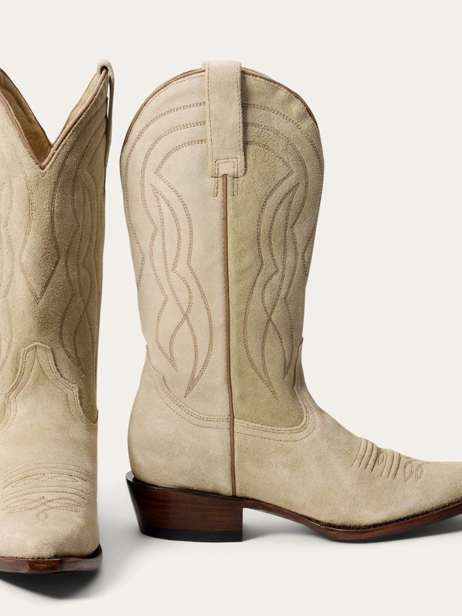 Stetson & THE GREAT. Suede Cowboy Boot