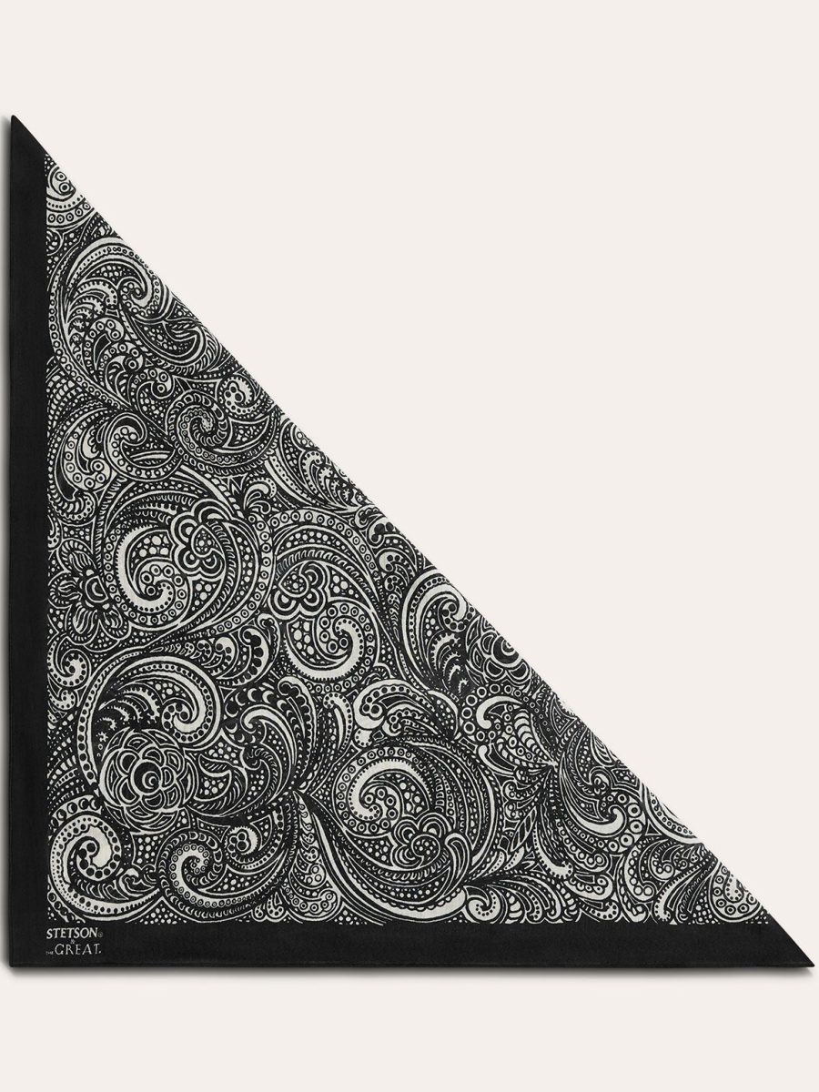 Stetson & THE GREAT. The Stetson Western Paisley Scarf