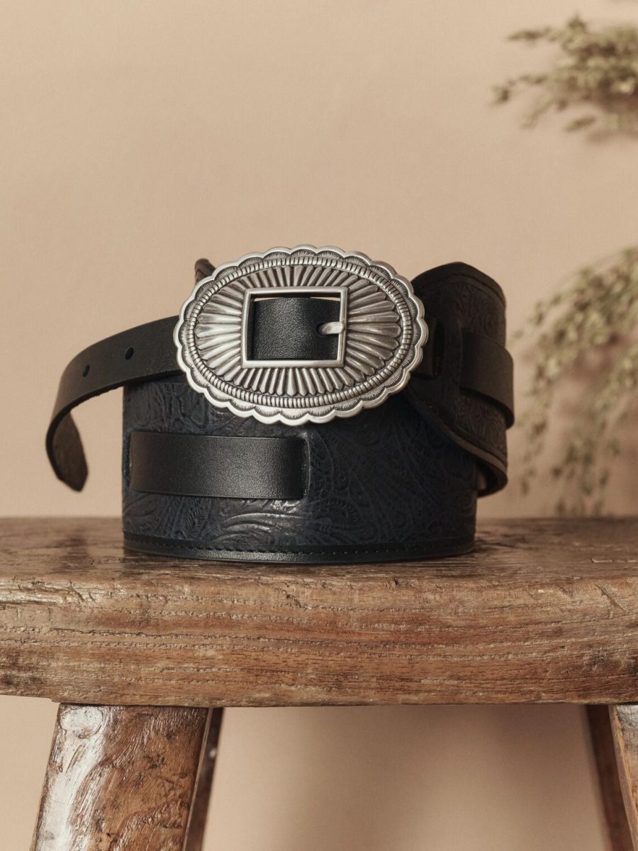 Stetson & THE GREAT. Tooled Waist Belt