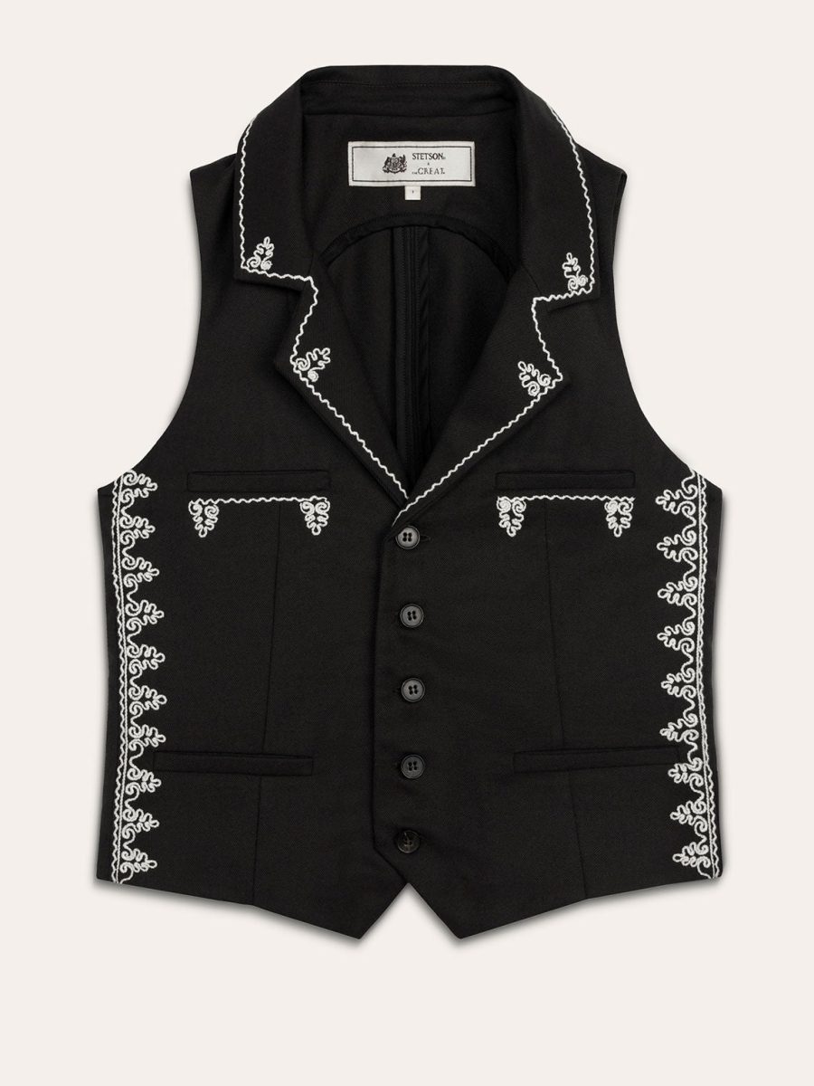 Stetson & THE GREAT. The Soutache Suit Vest