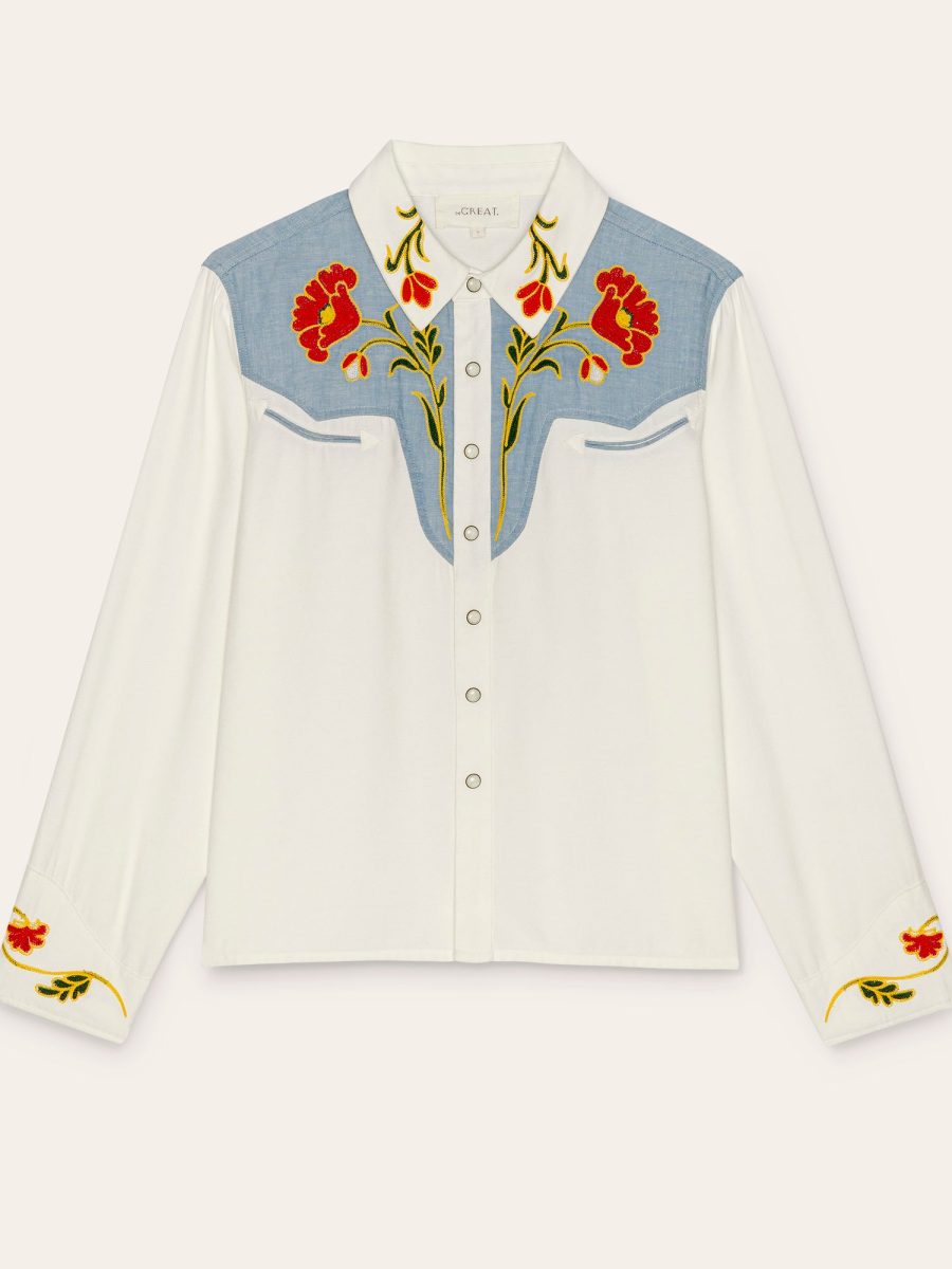 Stetson & THE GREAT. The Embroidered Western Shirt