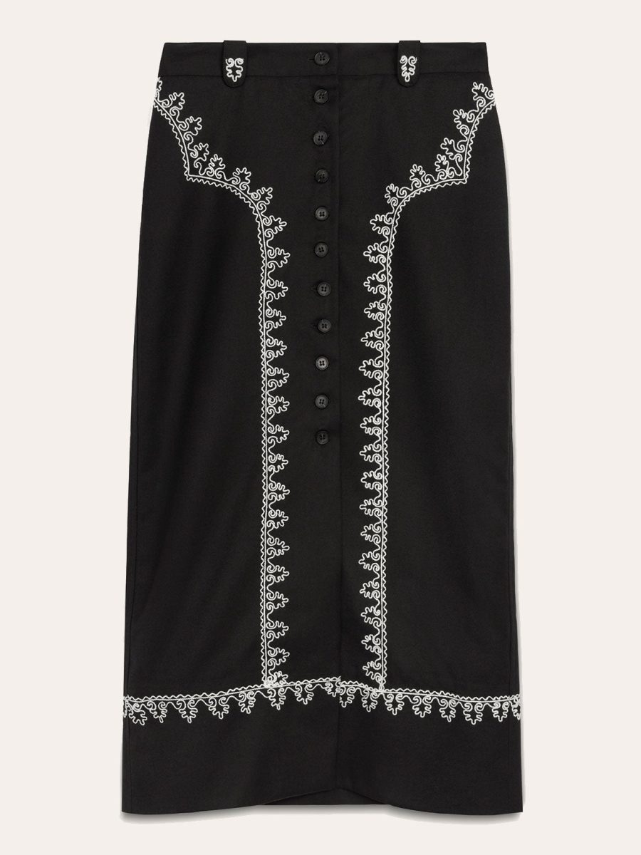 Stetson & THE GREAT. The Soutache Trouser Skirt