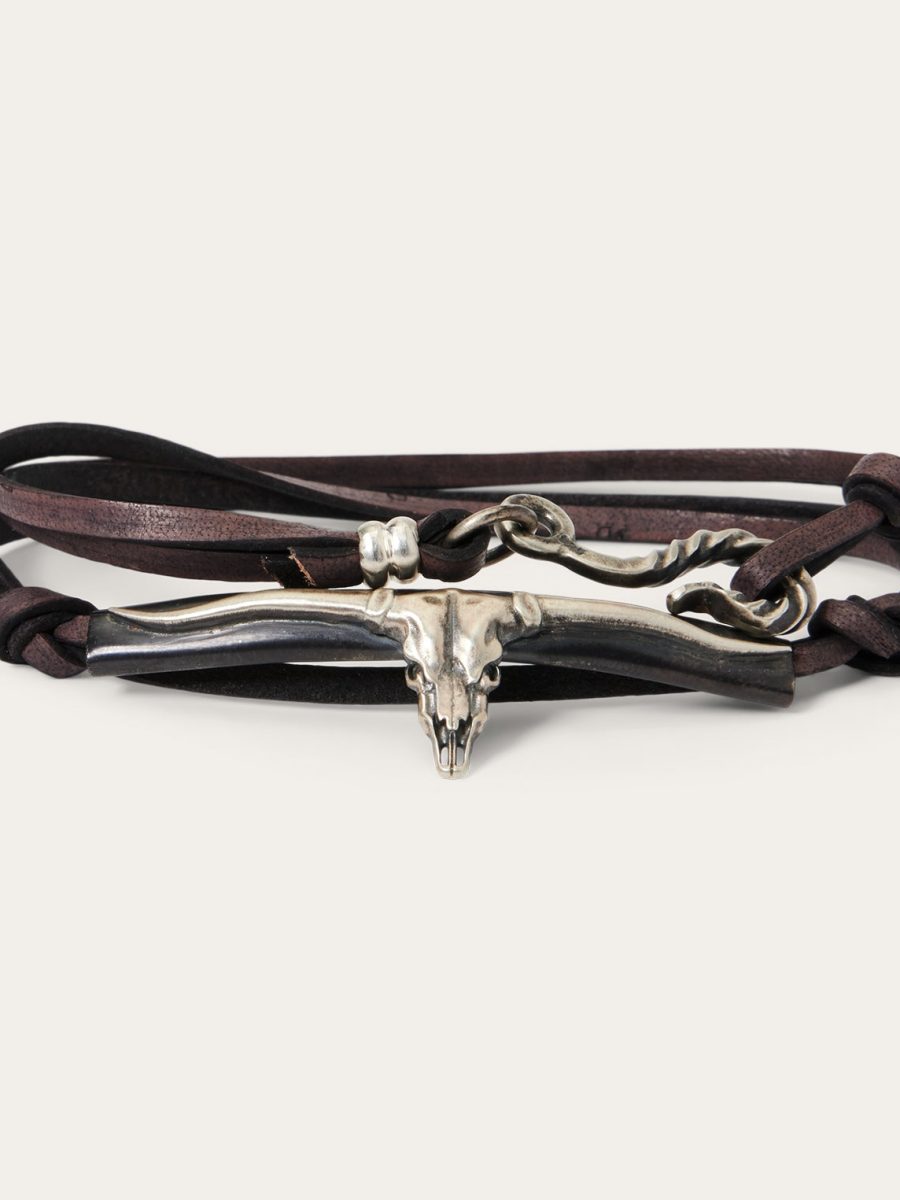 Longhorn Wrap Bracelet