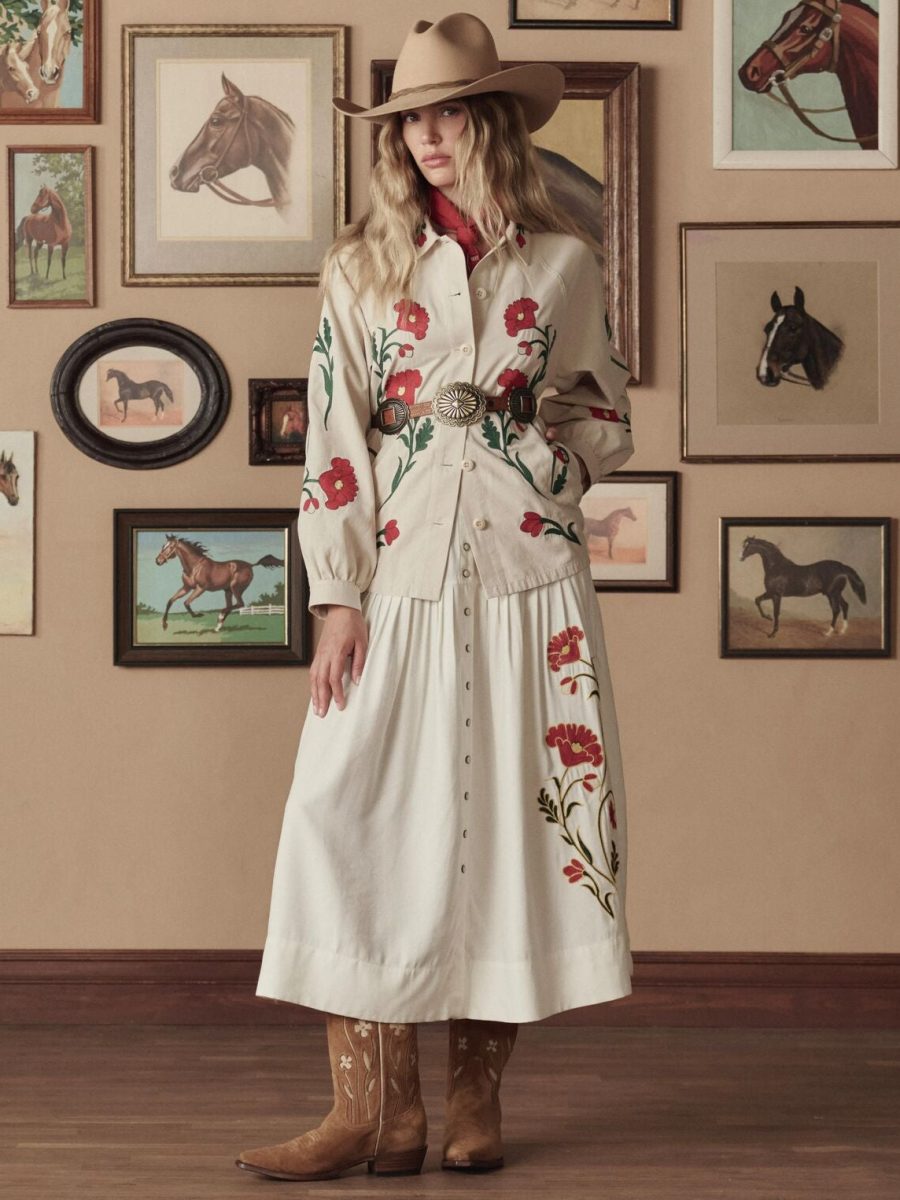 Stetson & THE GREAT. The Western Embroidered Commodore Jacket
