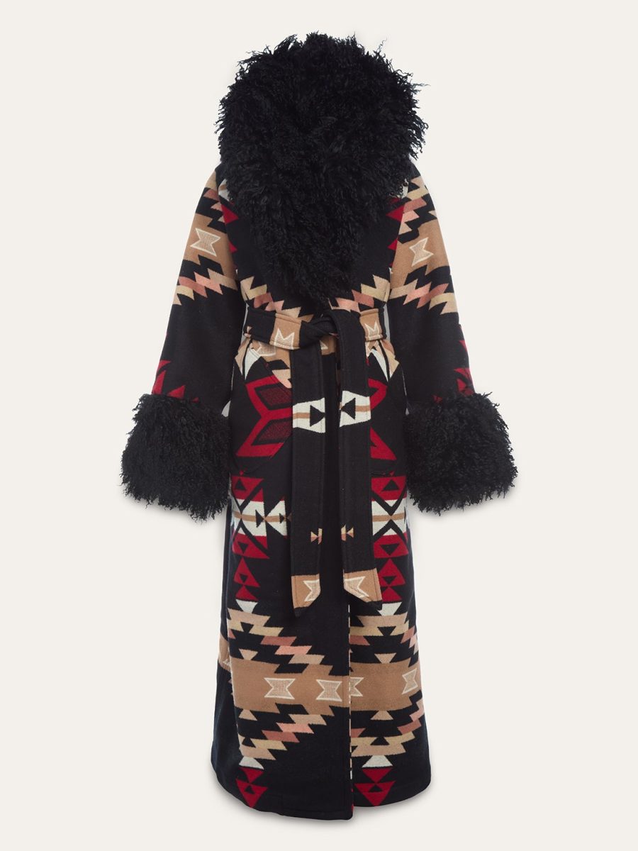 Stetson x Lindsey Thornburg Shearling Duster
