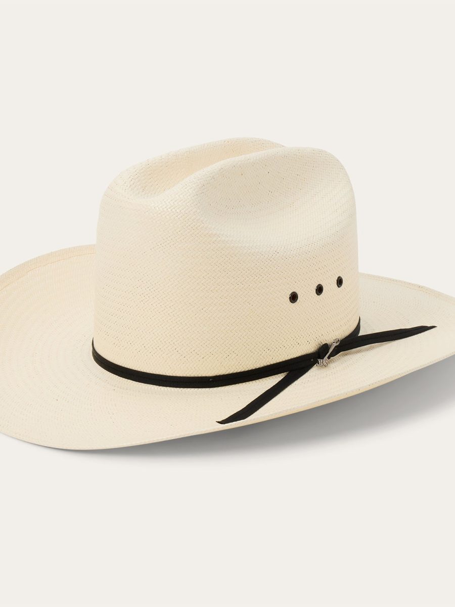 Rancher 10X Straw Cowboy Hat