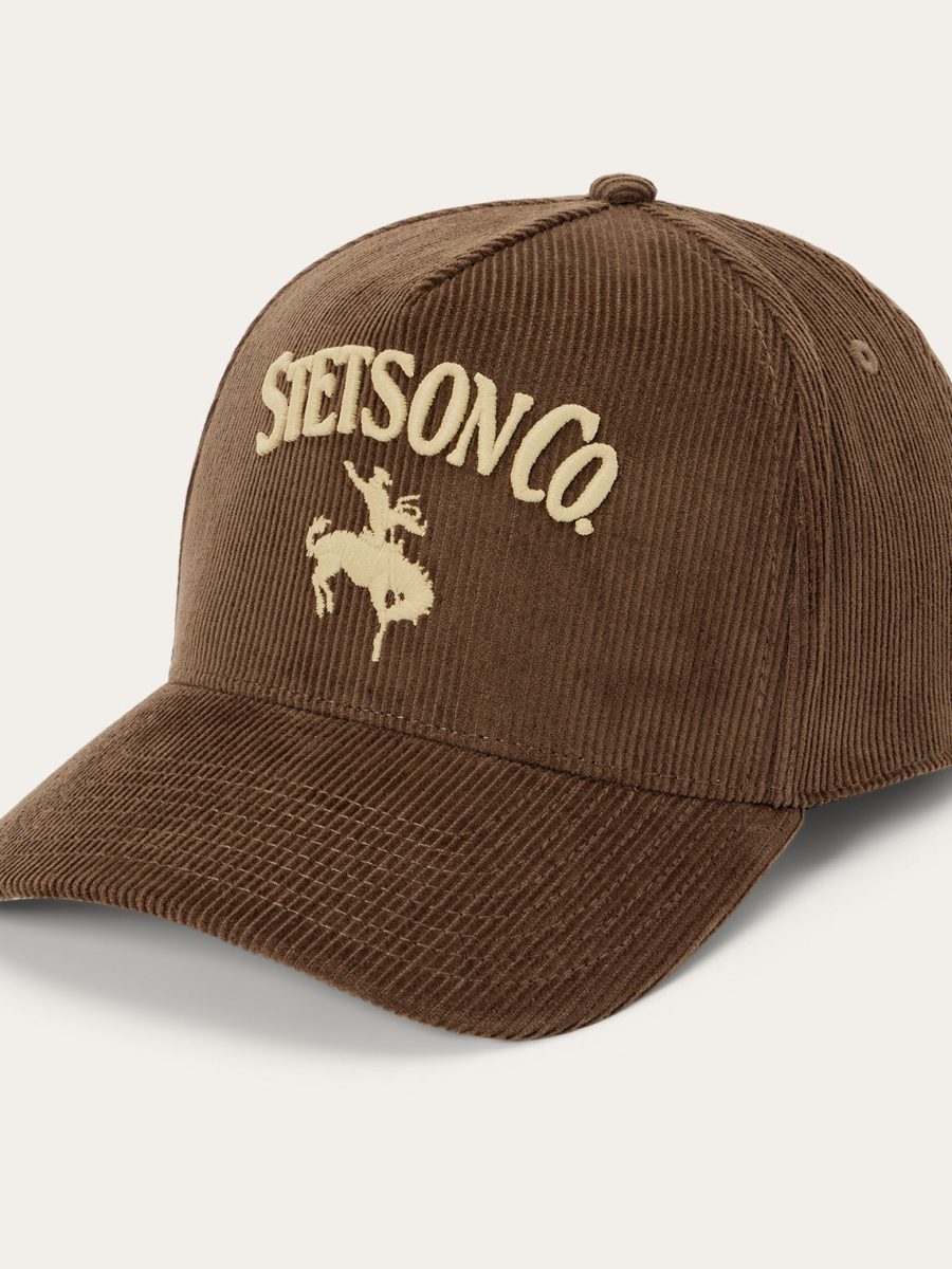 Corduroy Stetson Co. Baseball Hat