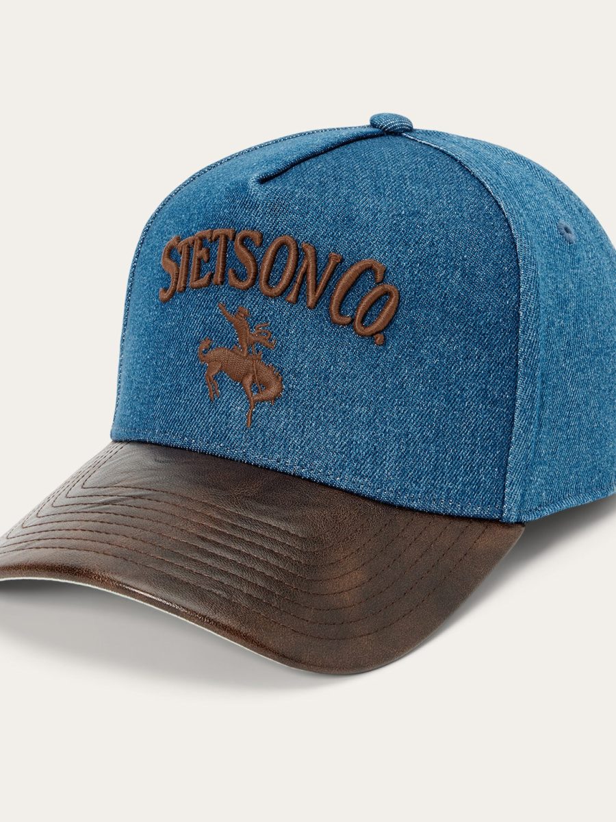 Denim Stetson Co. Baseball Hat