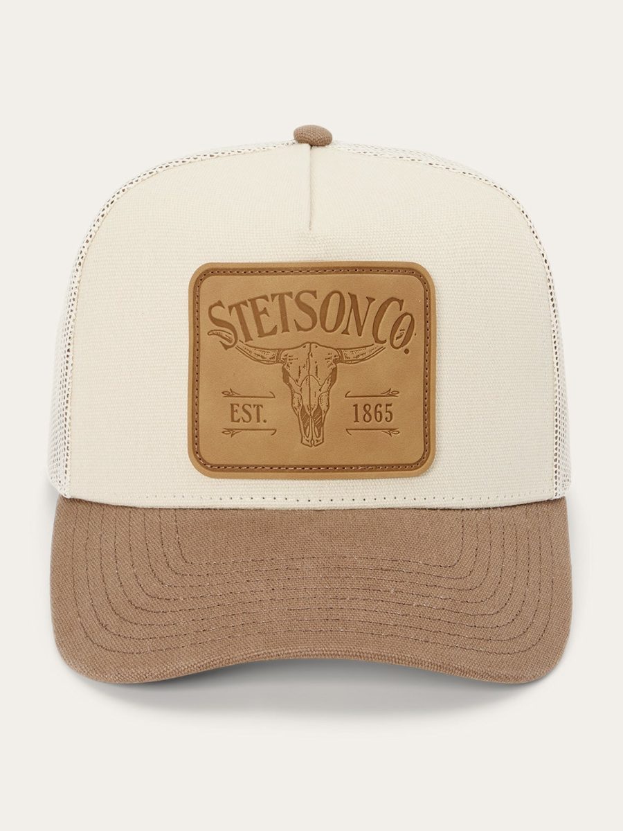 Longhorn Patch Trucker Hat