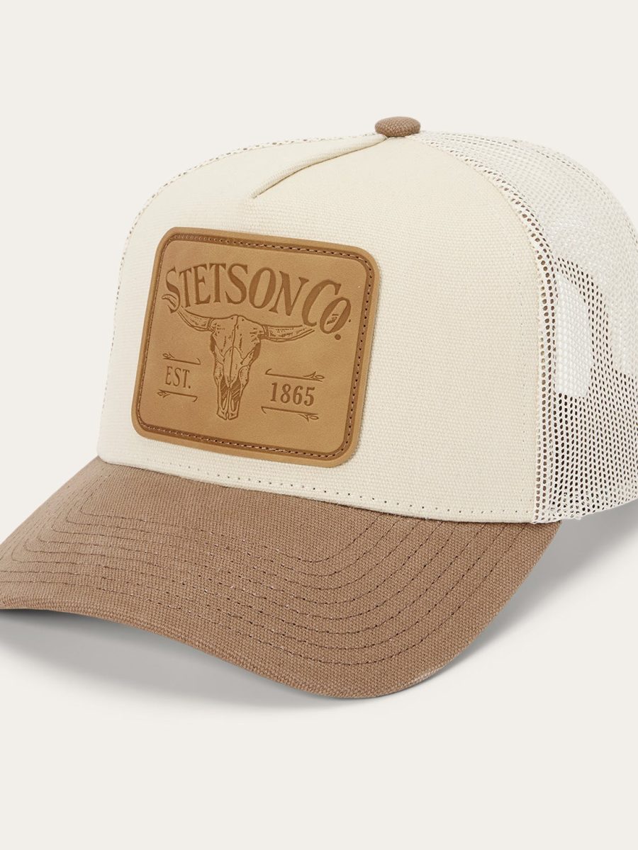 Longhorn Patch Trucker Hat