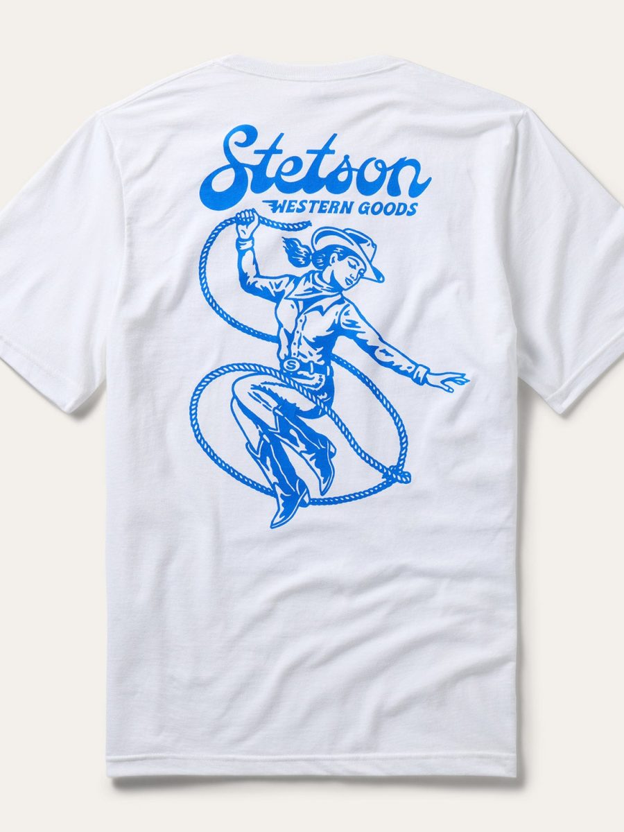 Roping Cowgirl Graphic Tee