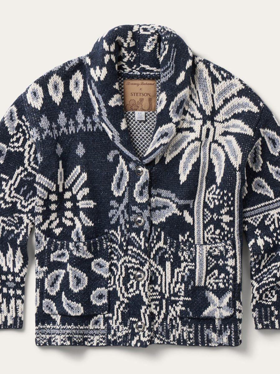 Tommy Bahama x Stetson Palmdana Cardigan