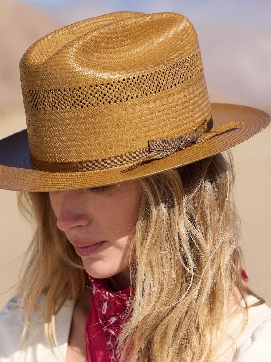 Open Road Vented Straw Cowboy Hat