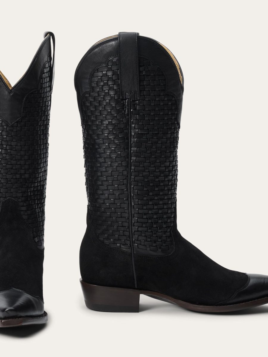 Stetson & THE GREAT. The Basket Weave Cowboy Boot