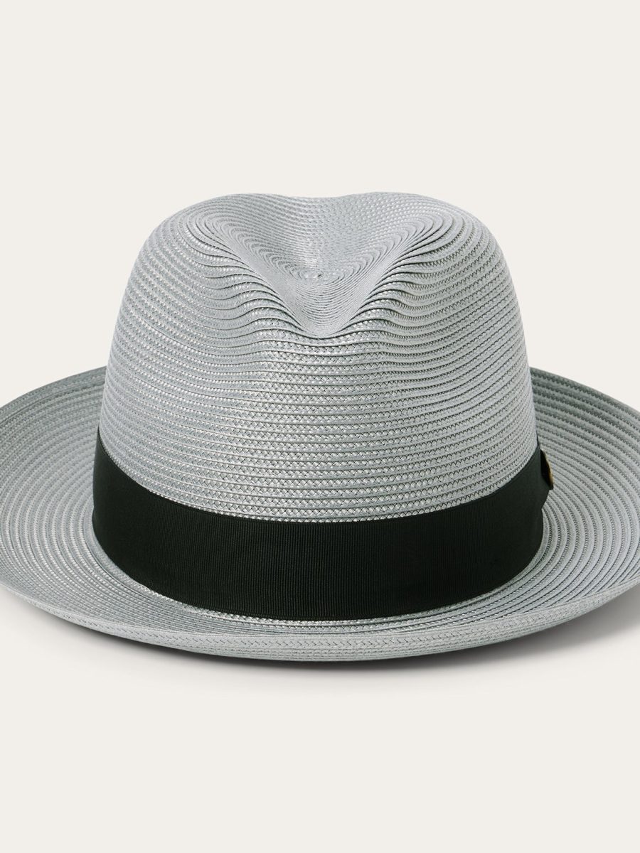 Rosebud Straw Fedora