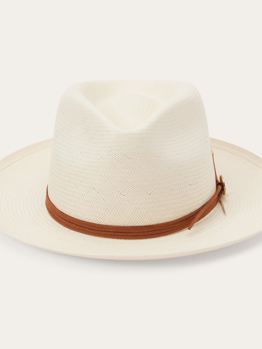 Tallahassee Shantung Straw Fedora