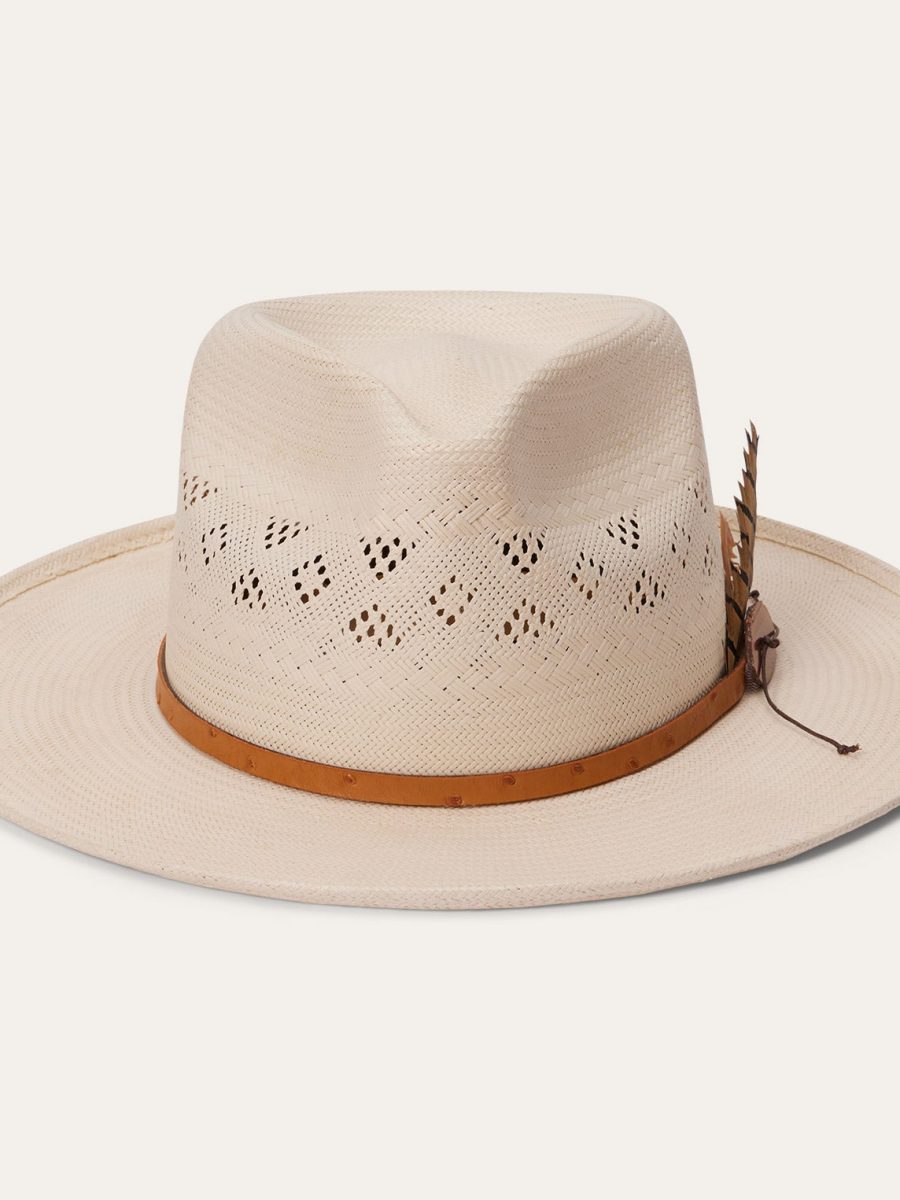 Andromeda Vented Straw Fedora