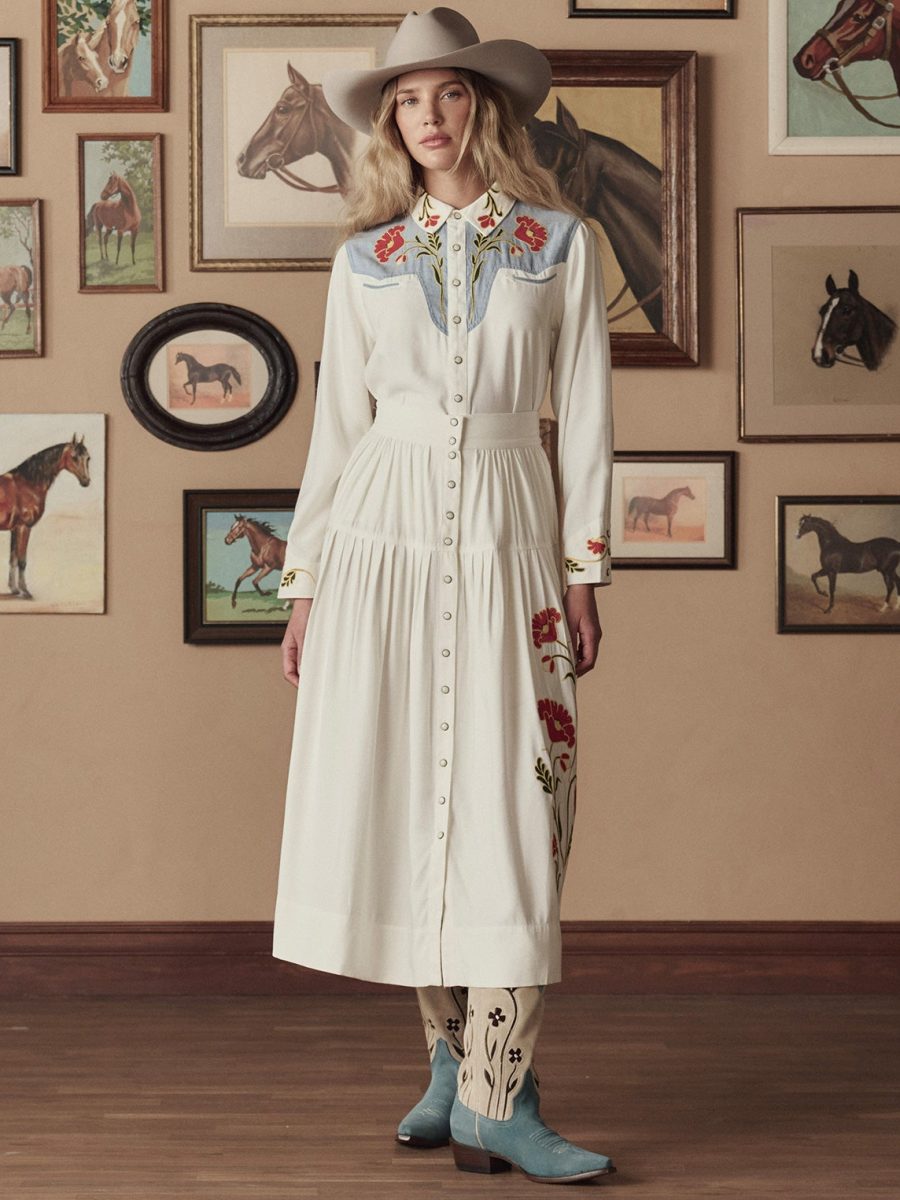 Stetson & THE GREAT. The Embroidered Western Shirt